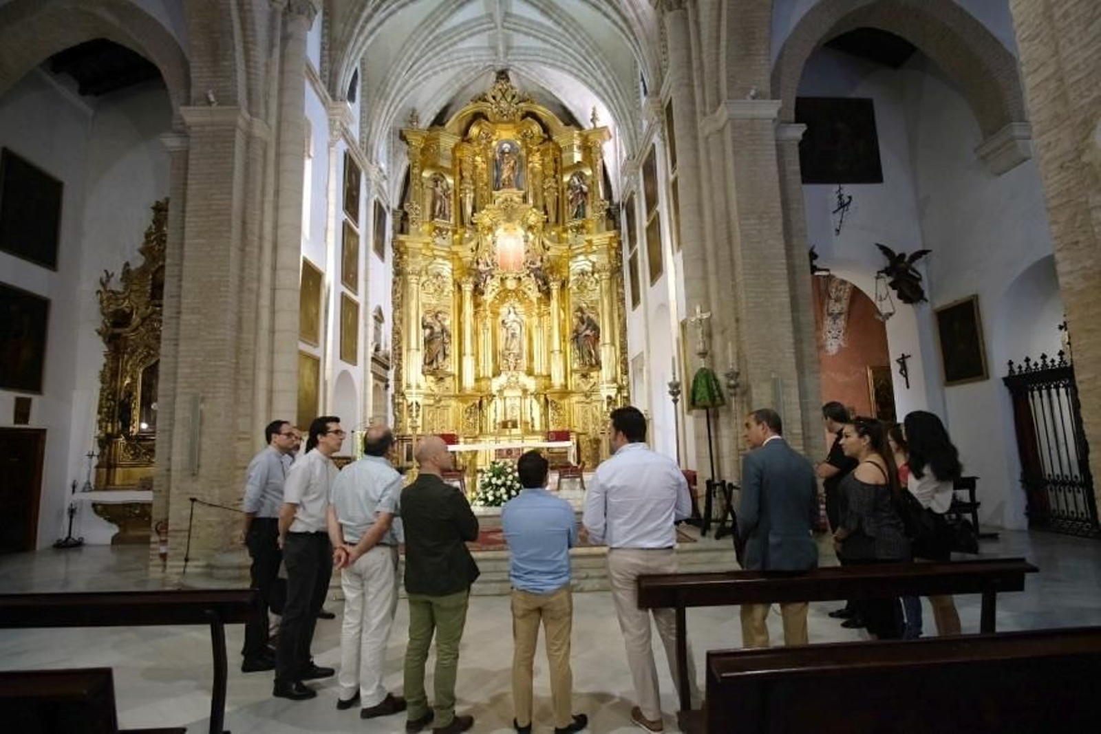 Retablo de San Andrés.