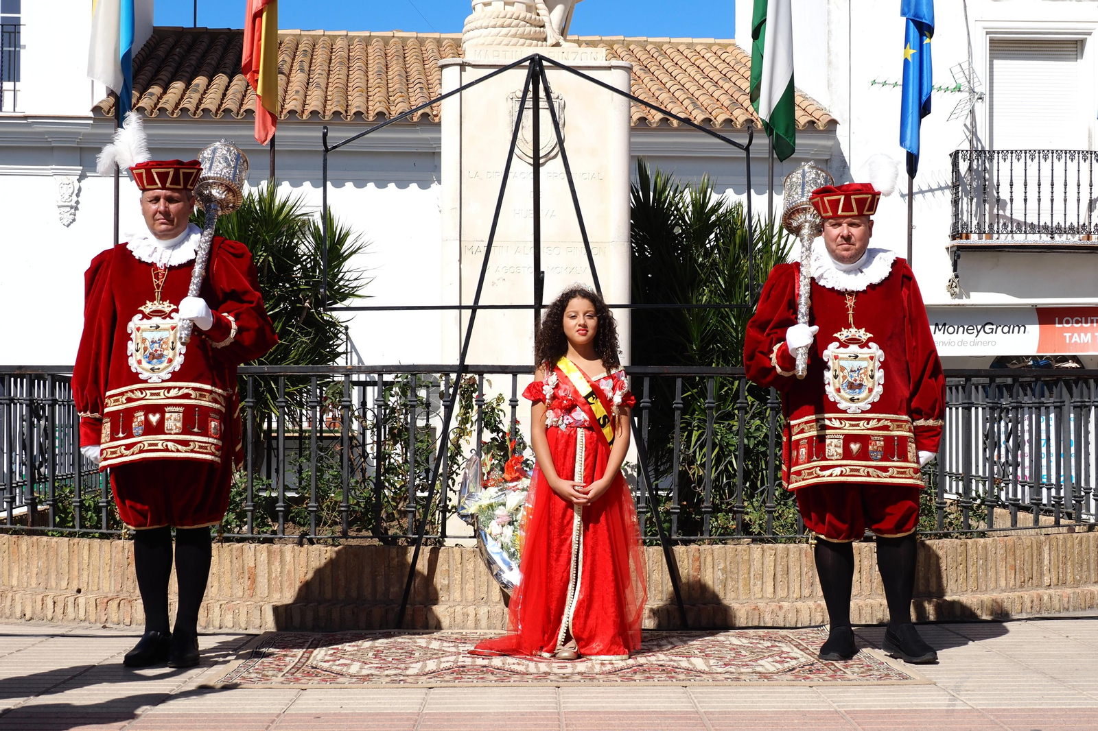 Actos de celebración del Día de la Hispanidad en Palos de la Frontera