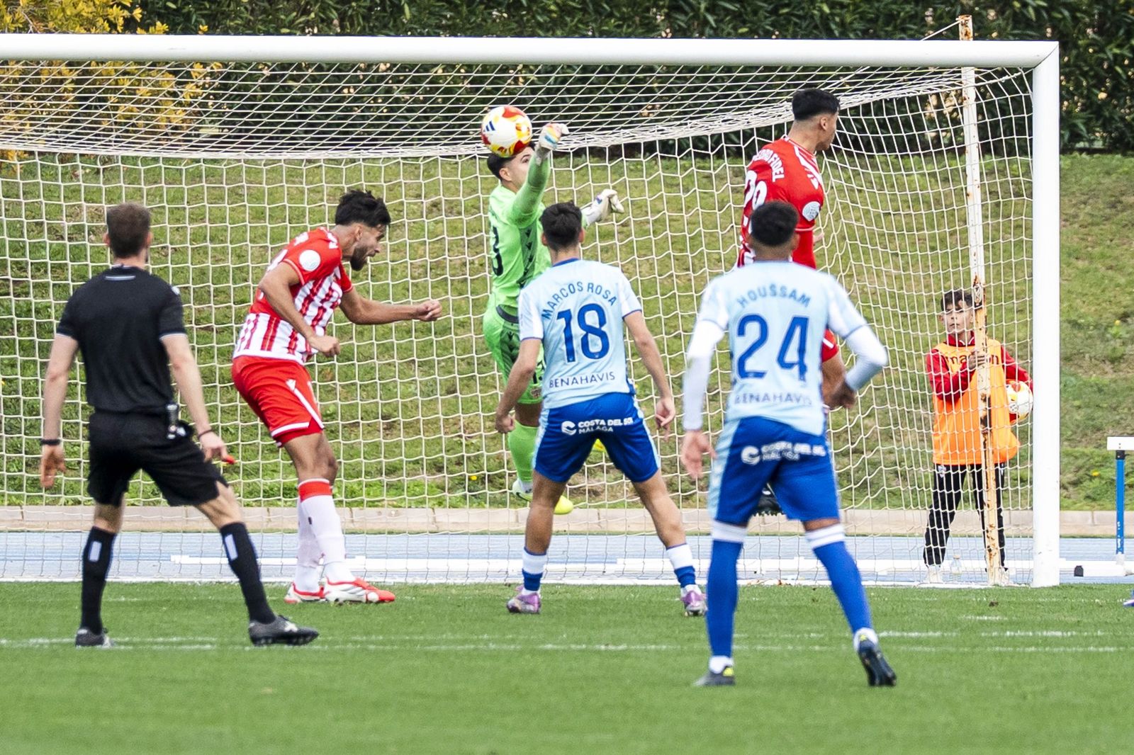 Las imágenes del Almería B y Atlético Malagueño en el Anexo de los Juegos Mediterráneos