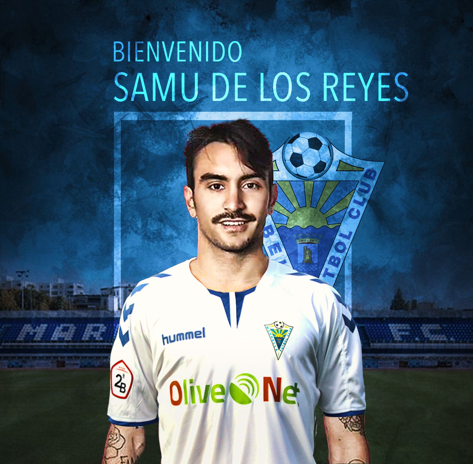 Samu de los Reyes, nuevo fichaje del Marbella.