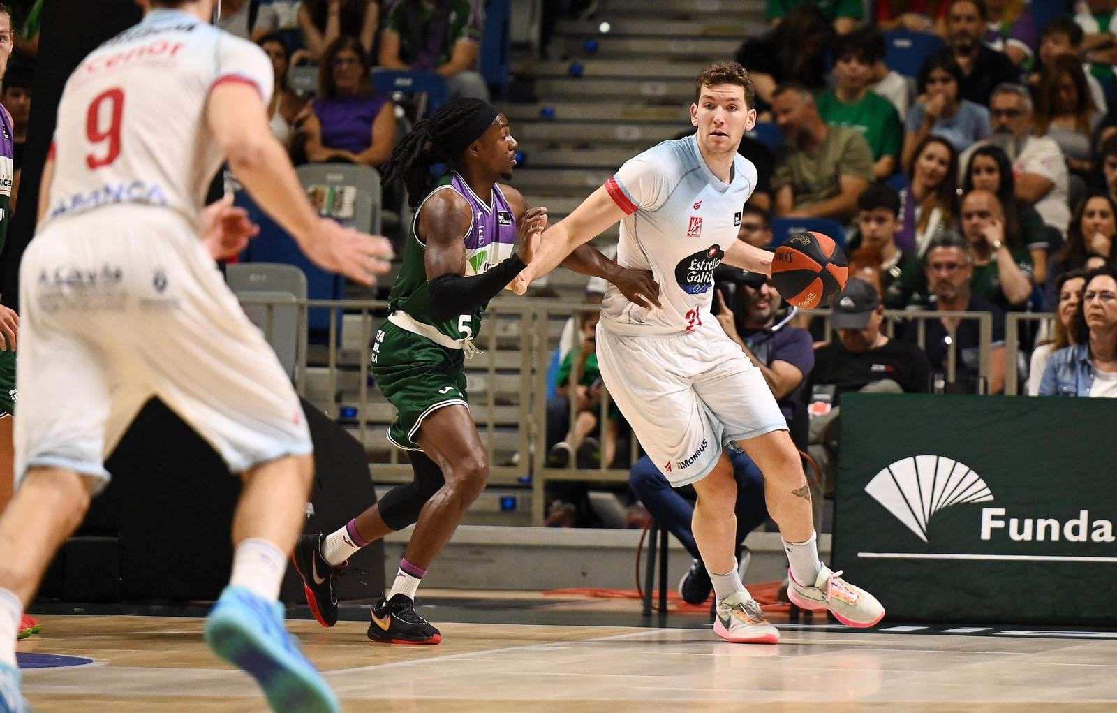 El Unicaja-Obradoiro, en fotos