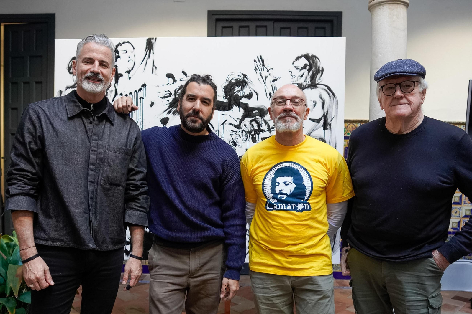 De izquierda a derecha, Andrej Vujicic, Patricio Hidalgo, Rafa Iglesias y Máximo Moreno.