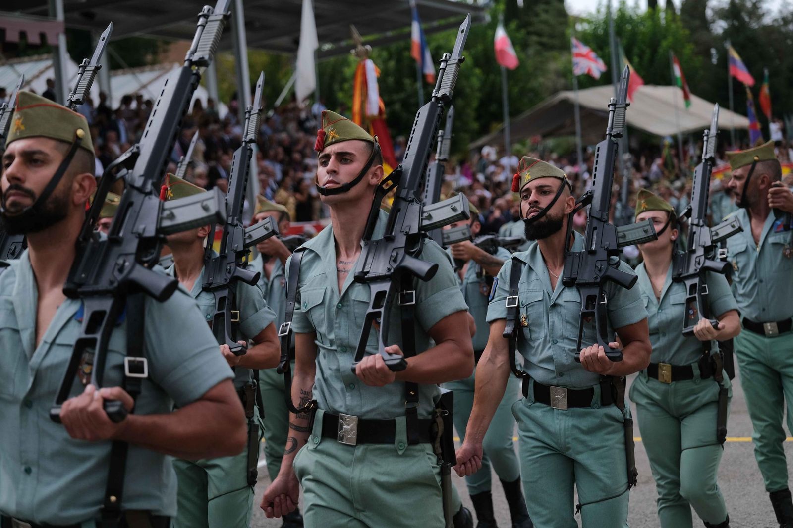 La celebración del 104 aniversario de La Legión en imágenes