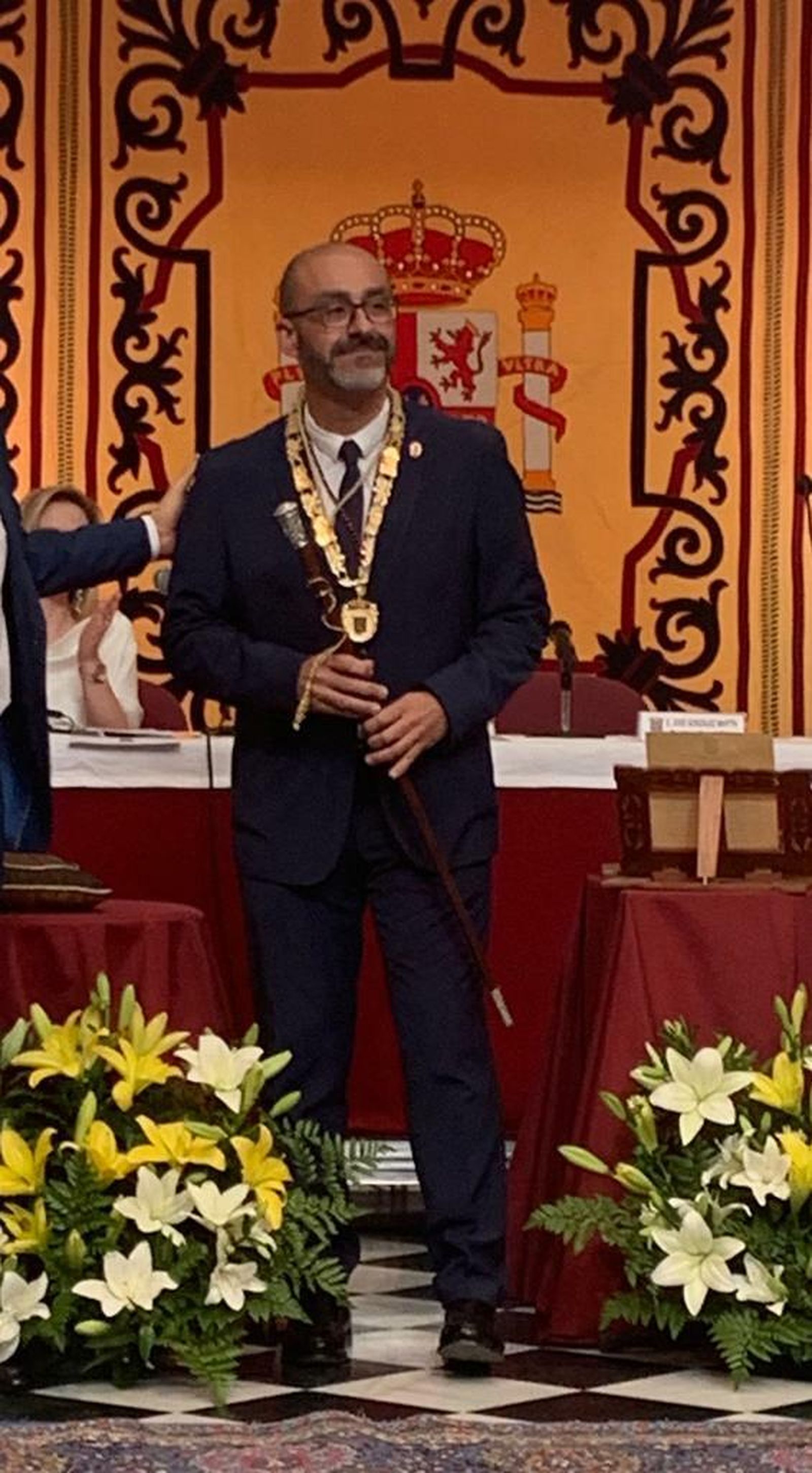 Salustiano Ureña, alcalde de Albolote