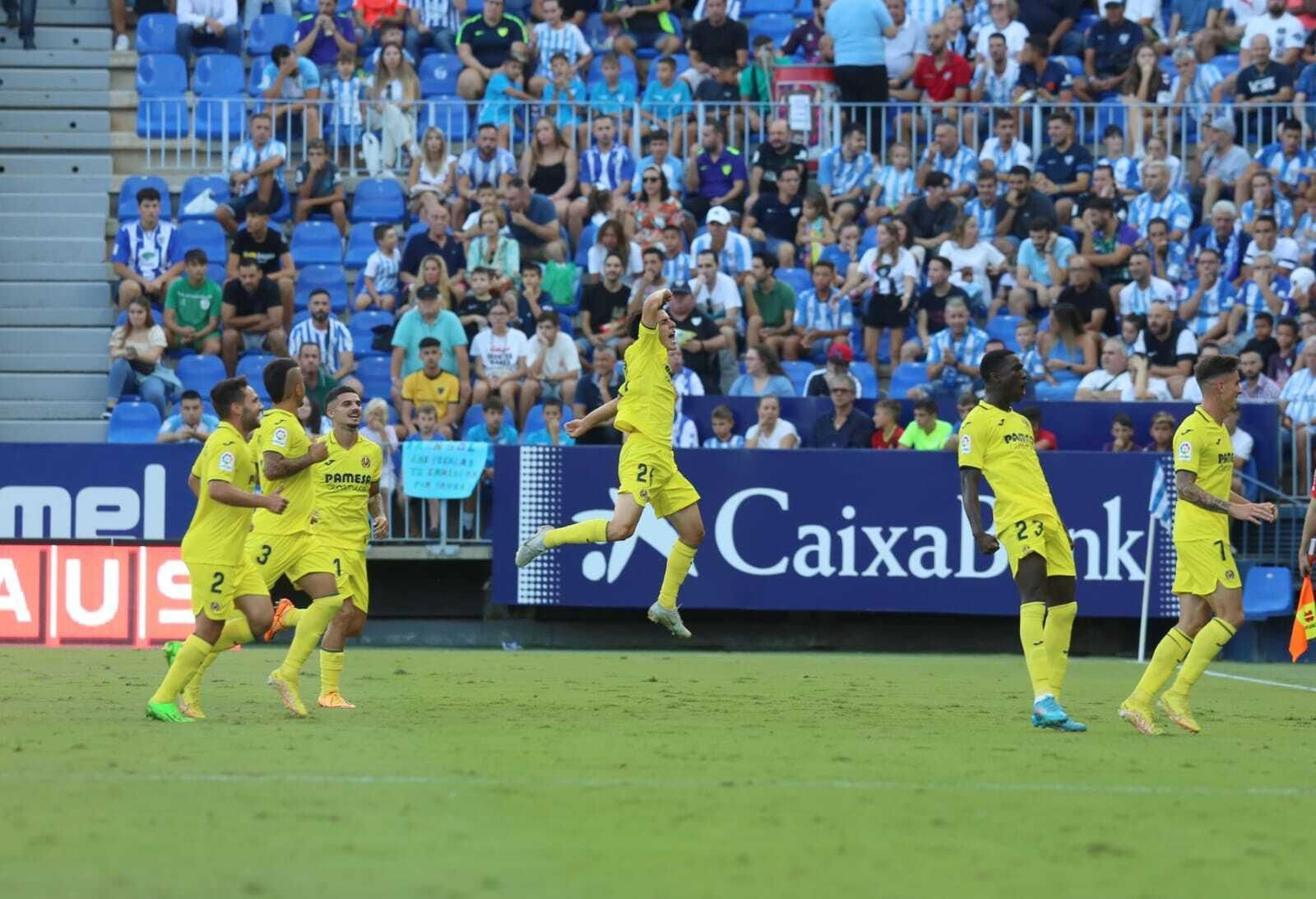 Las fotos del Málaga CF-Villarreal B