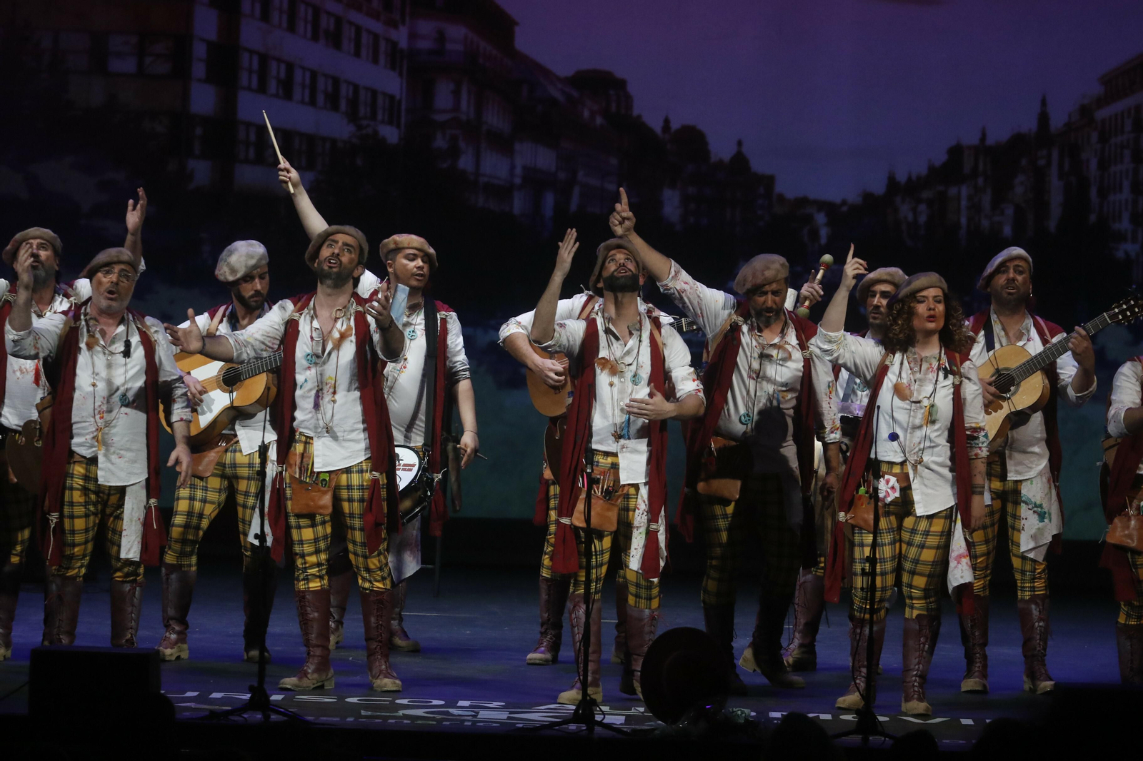 La primera sesión de preliminares del Concurso del Carnaval de Córdoba, en fotos