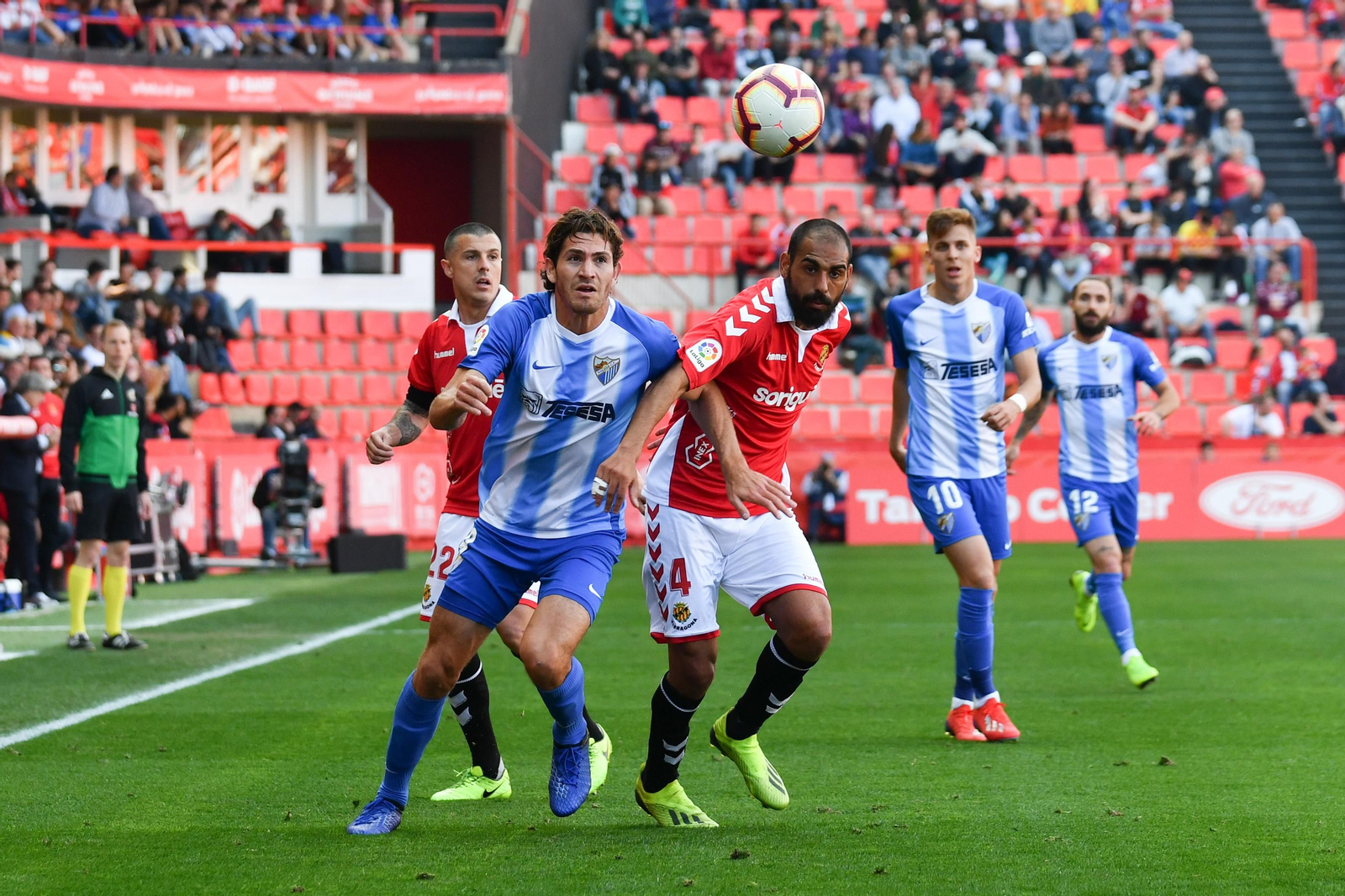 Las imágenes del Nàstic-Málaga