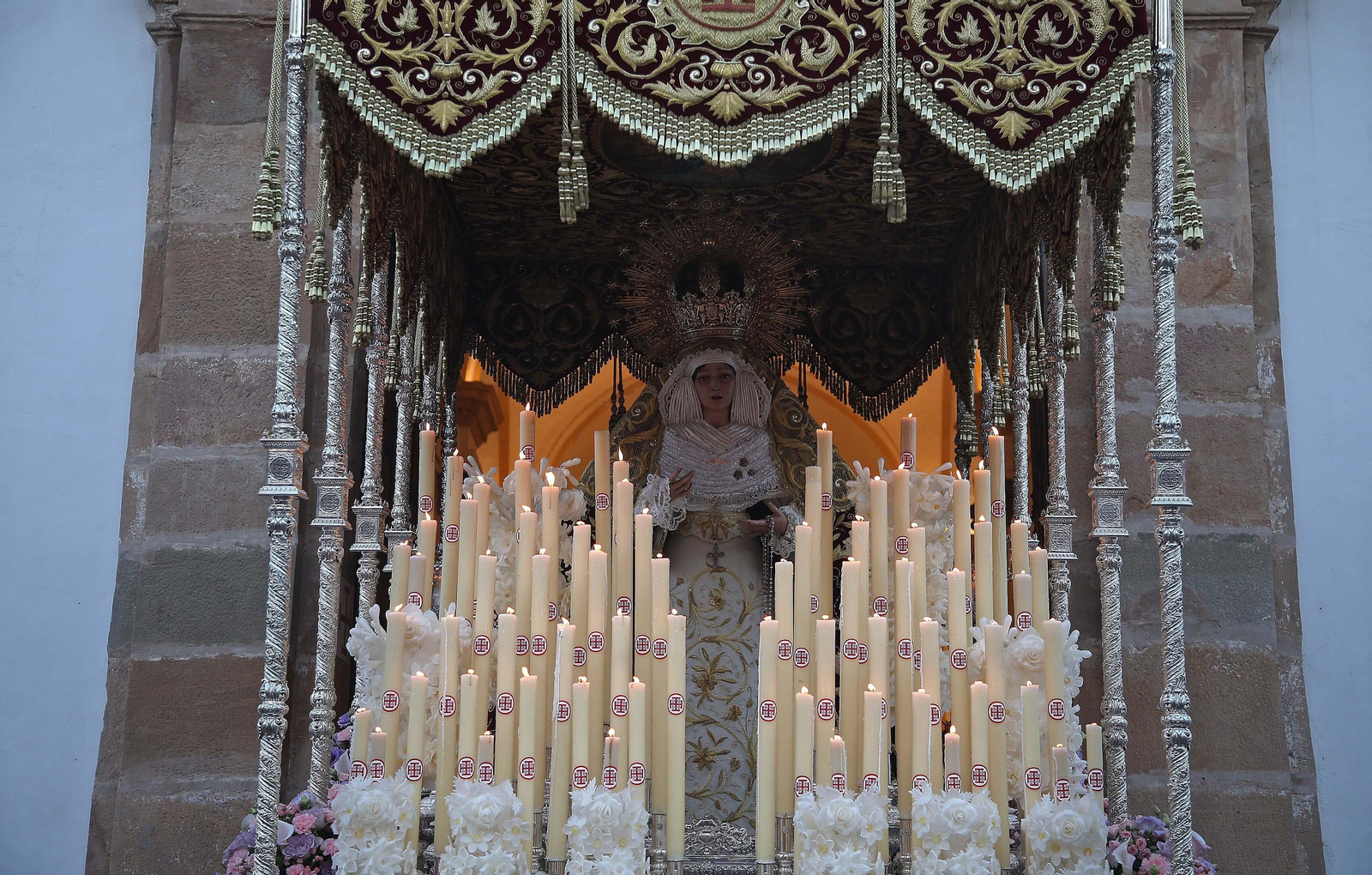 La Magna Mariana de Algeciras por la Plaza Alta, en imágenes