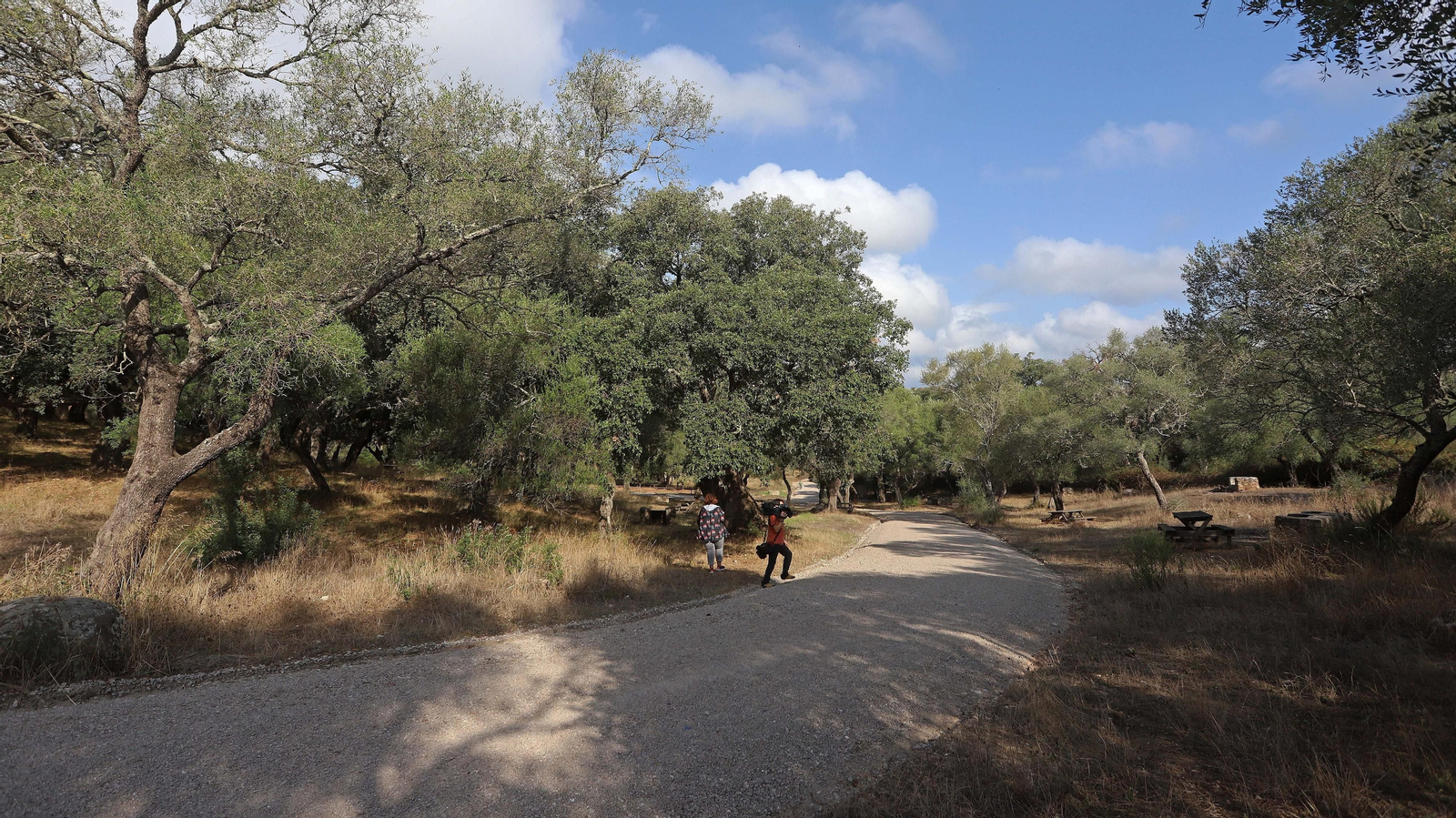 Fotos del futuro Corredor Verde Dos Bahías en Los Barrios