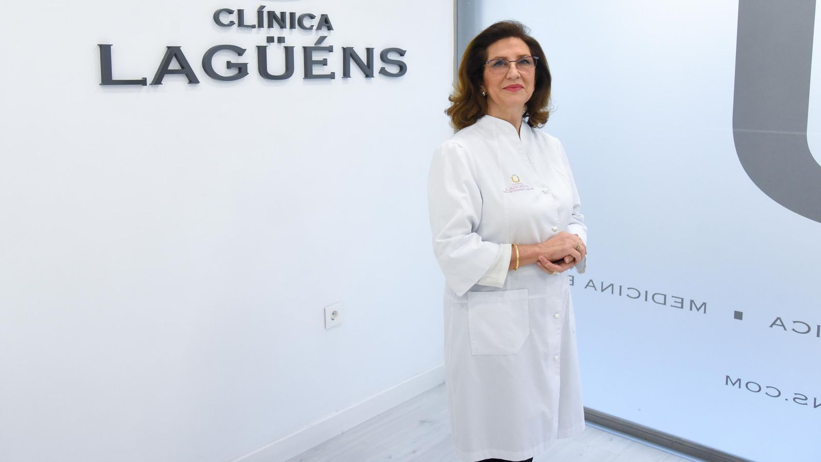 María Soledad Lagüéns Cobos en la Clínica Lagüéns en Sevilla.