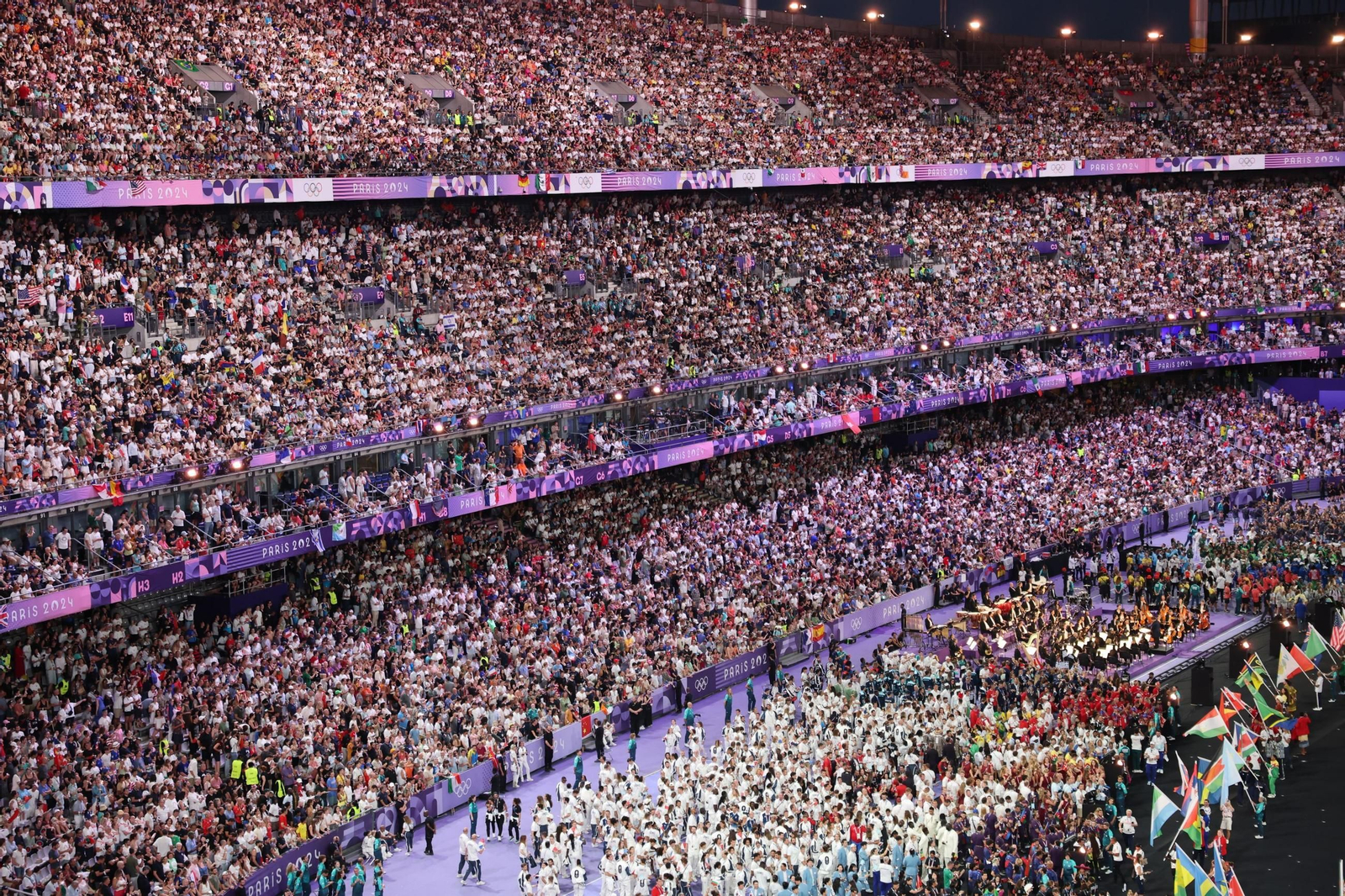 Las fotos de la ceremonia de clausura de los Juegos Olímpicos París 2024