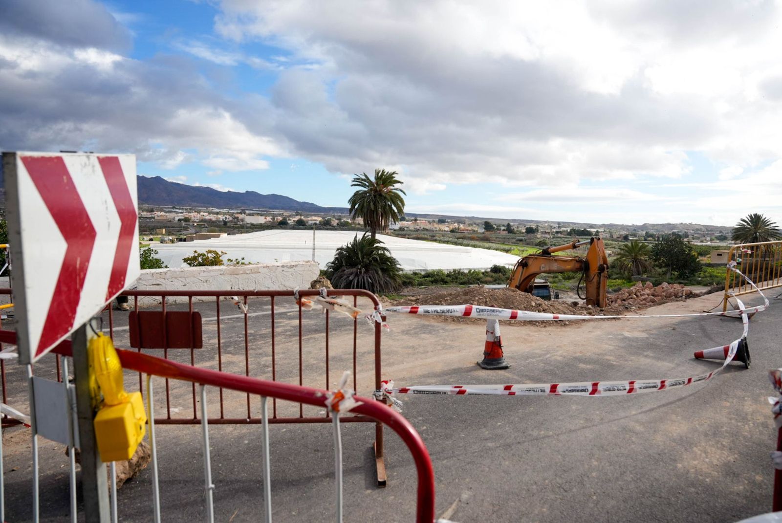 Aparición de restos arqueológicos en las obras de la carretera de El Chuche