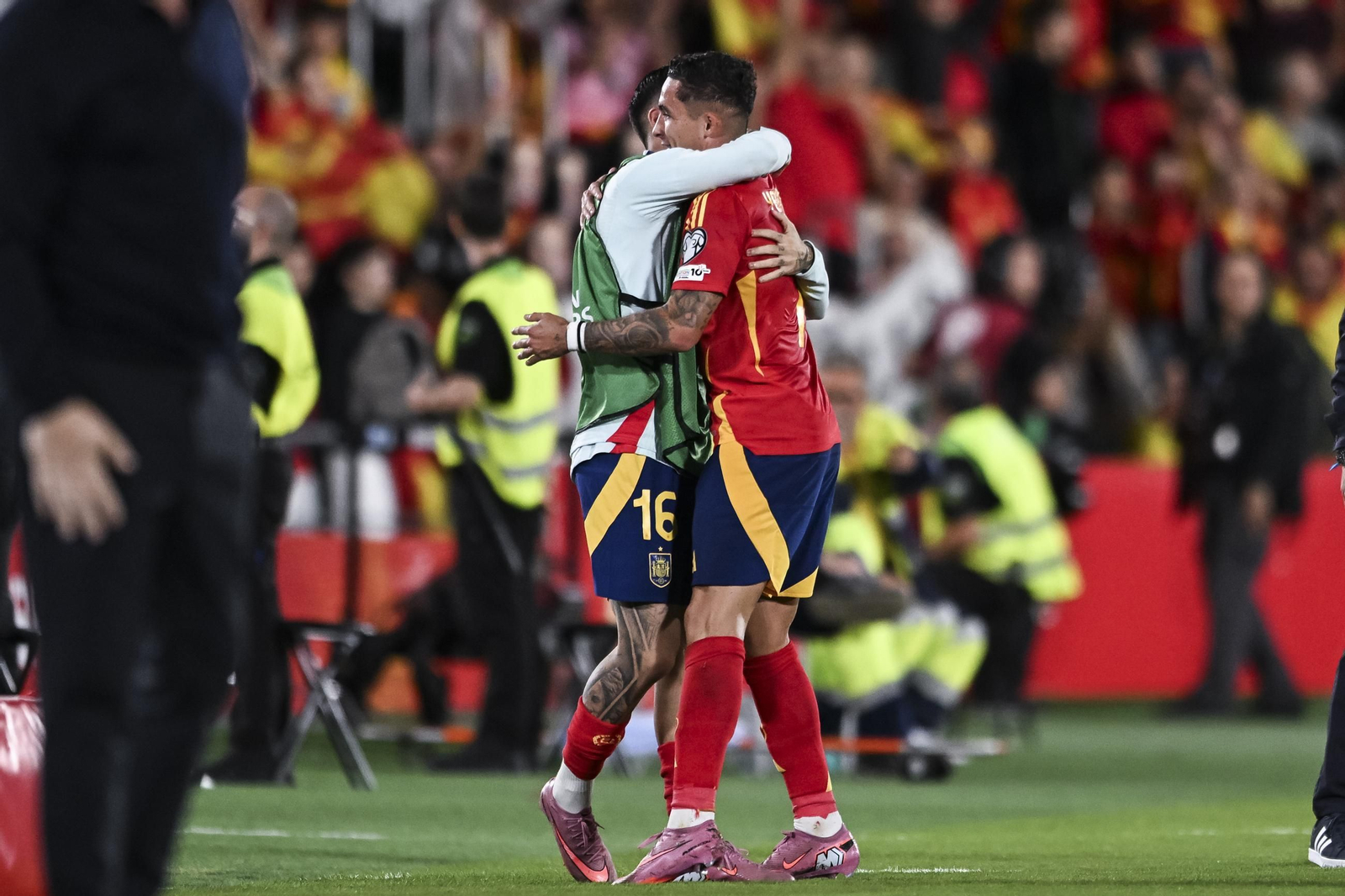 Las mejores fotos del España-Georgia