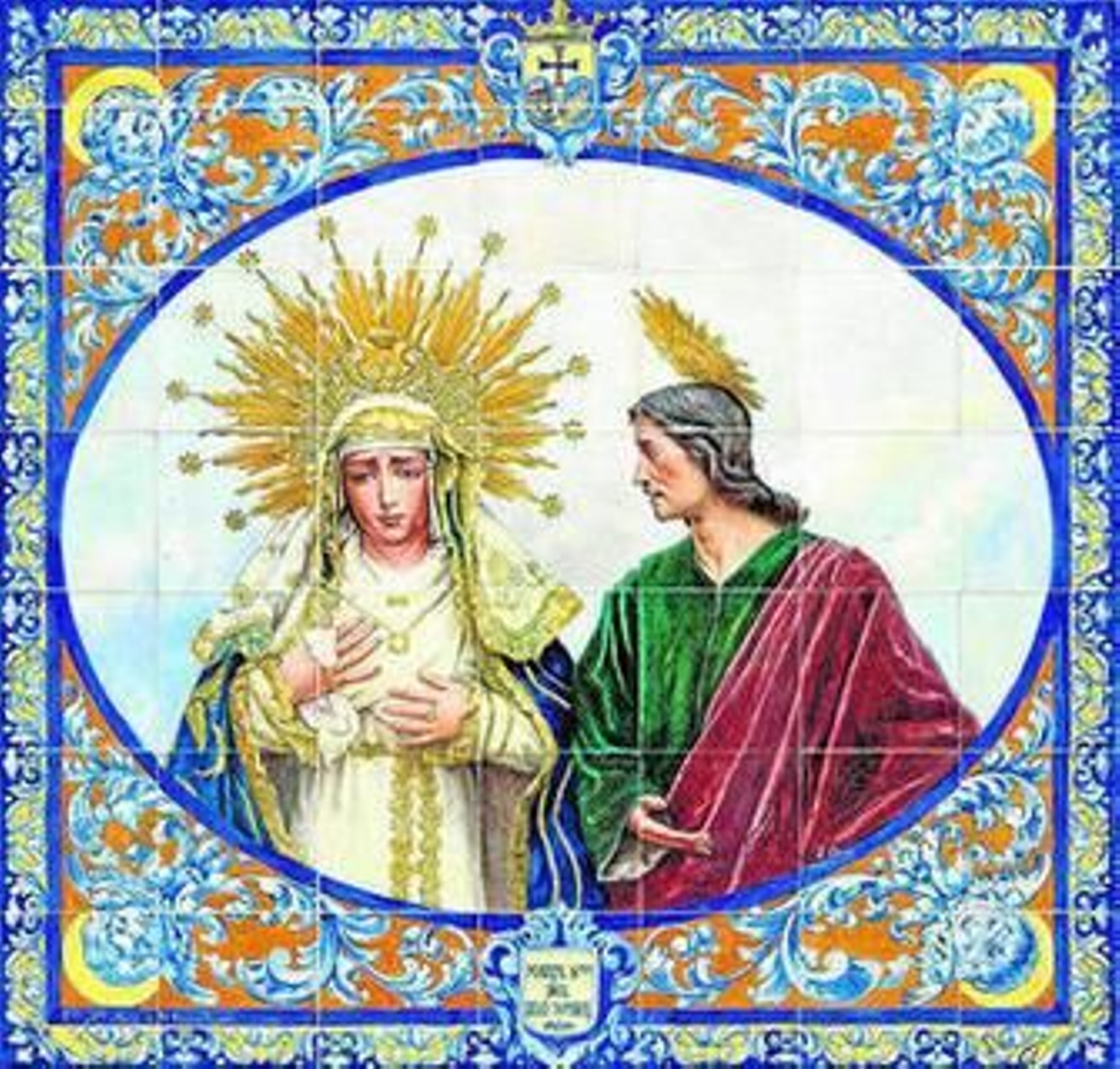 Un azulejo salvado in extremis de la piqueta