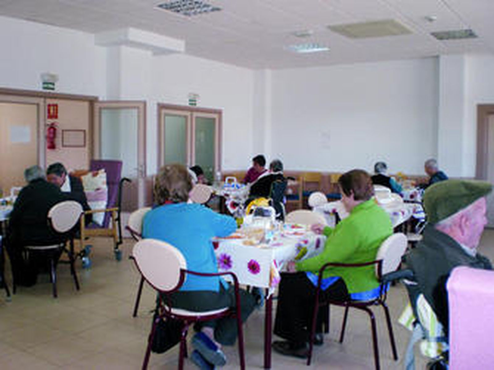 Además de los usuarios de la Unidad de Estancias el comedor da servicio a más personas.