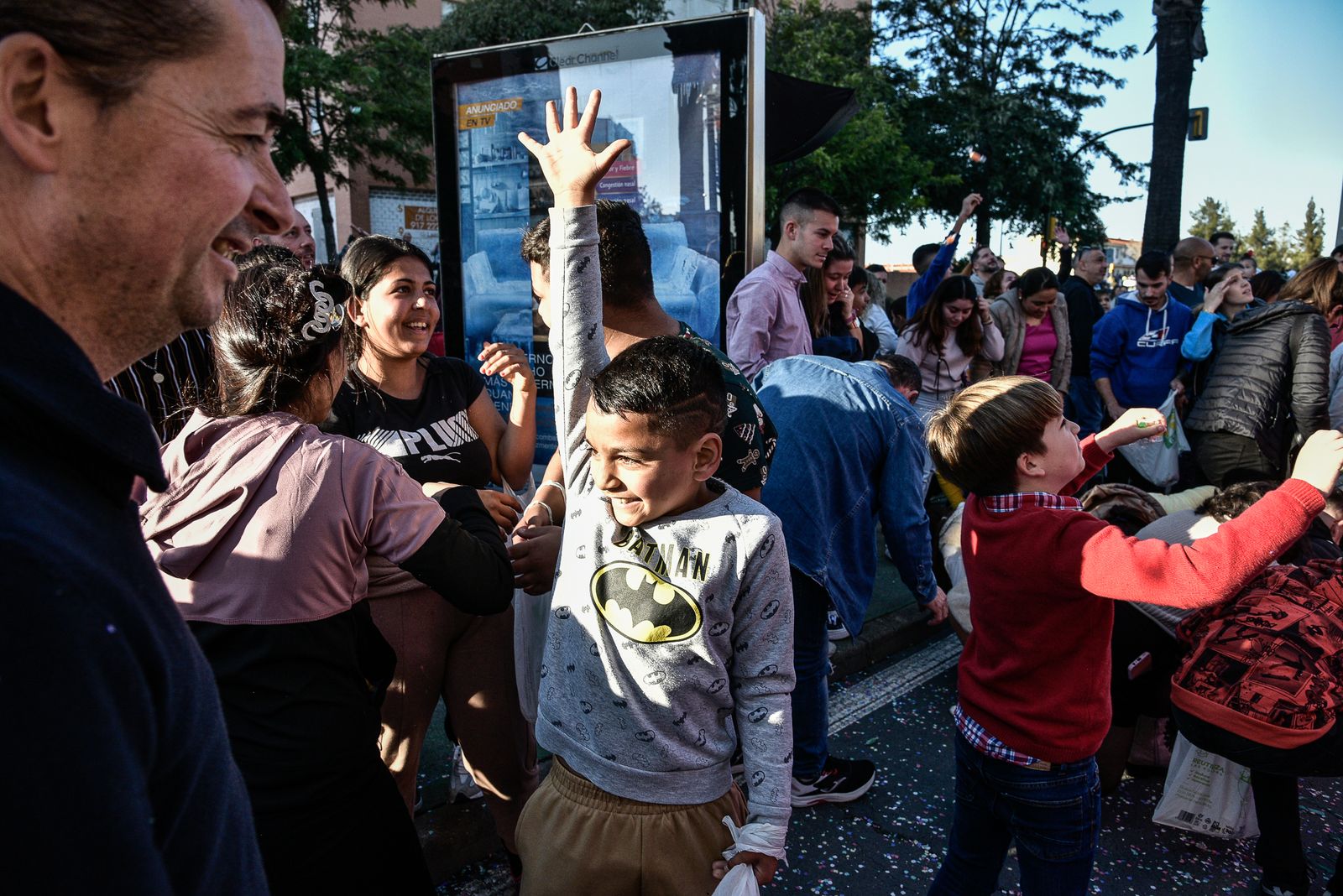 Imágenes del público en las cabalgatas por La Orden, Cardeñas y Las Colonias