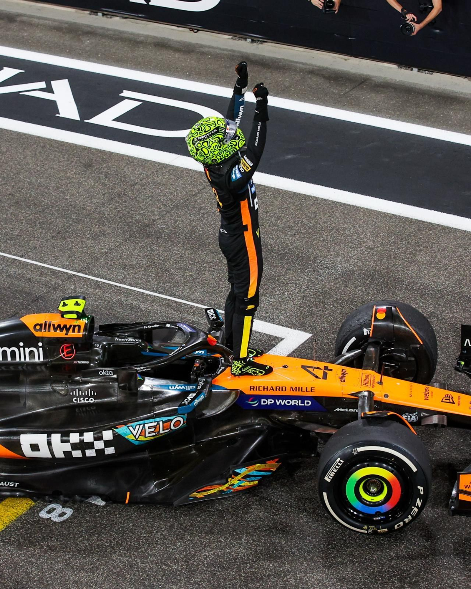 Las fotos del título mundial de Lando Norris en la Fórmula 1