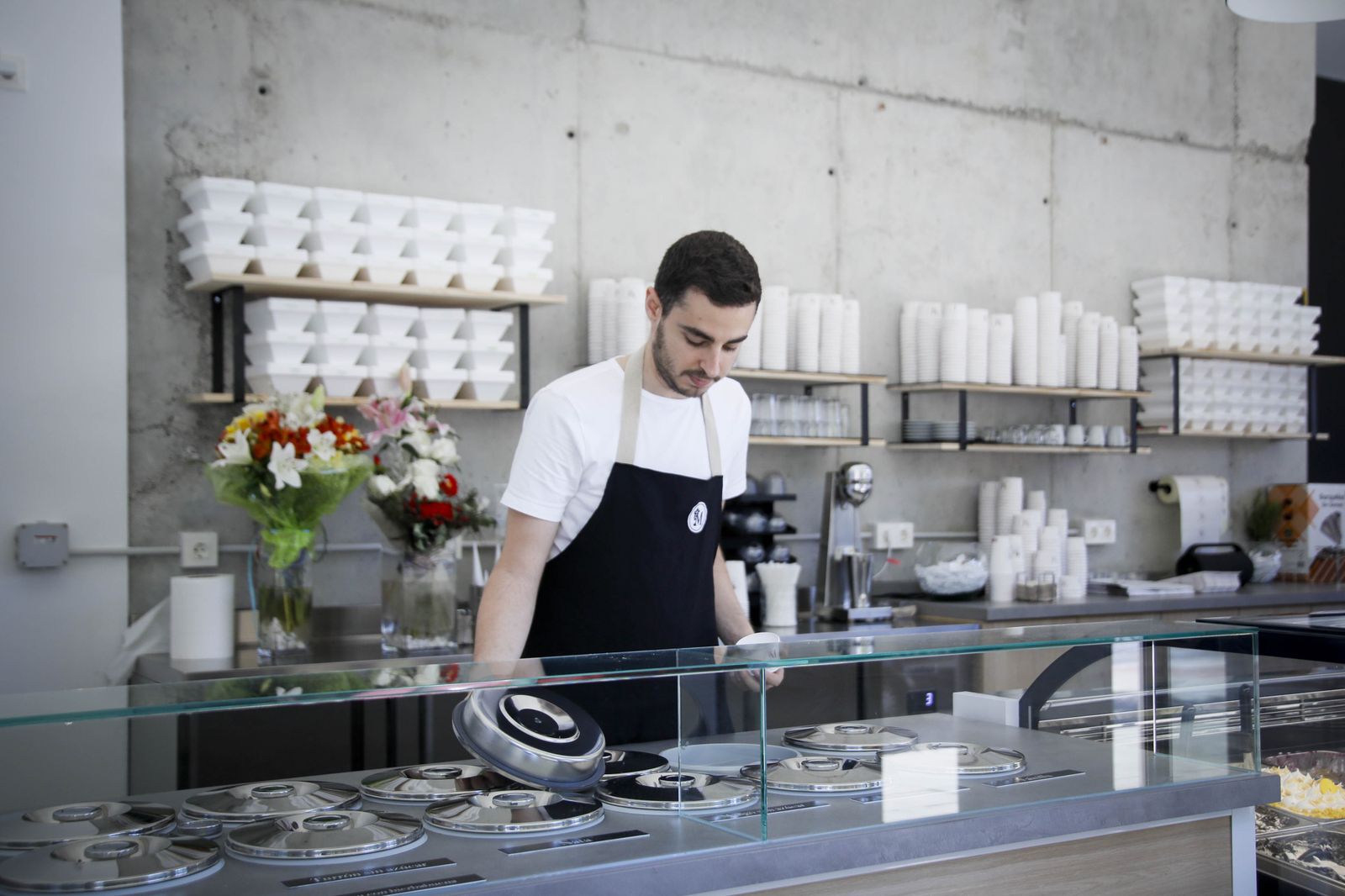 Imágenes de la heladería Marconata en Almería