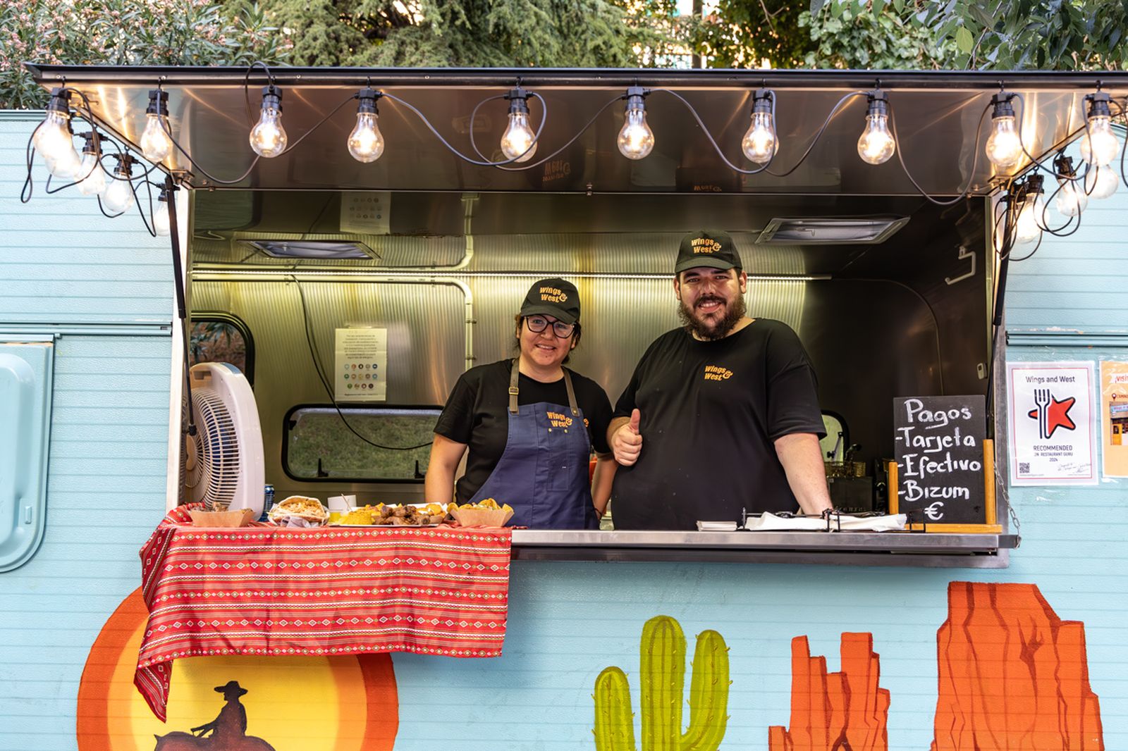 El Festival Mundial de Foodtrucks, en el Paseo de las Bicicletas, en imágenes