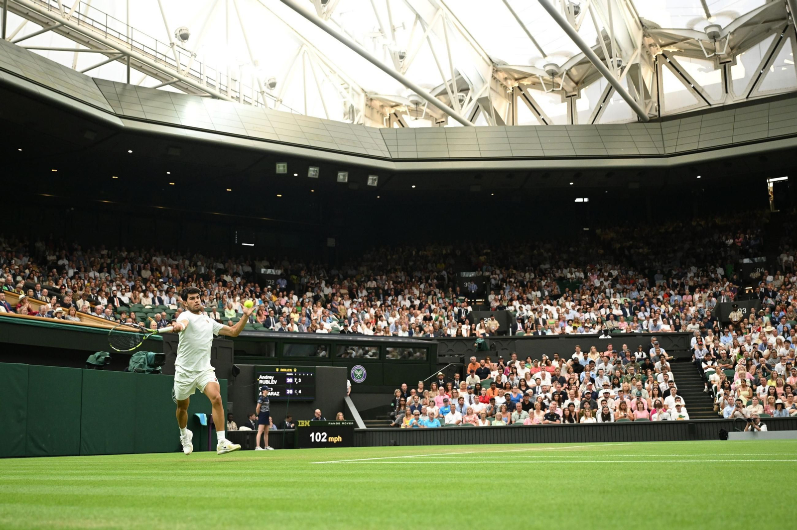 Las fotos del triunfo de Alcaraz en octavos y el resto de la jornada de Wimbledon