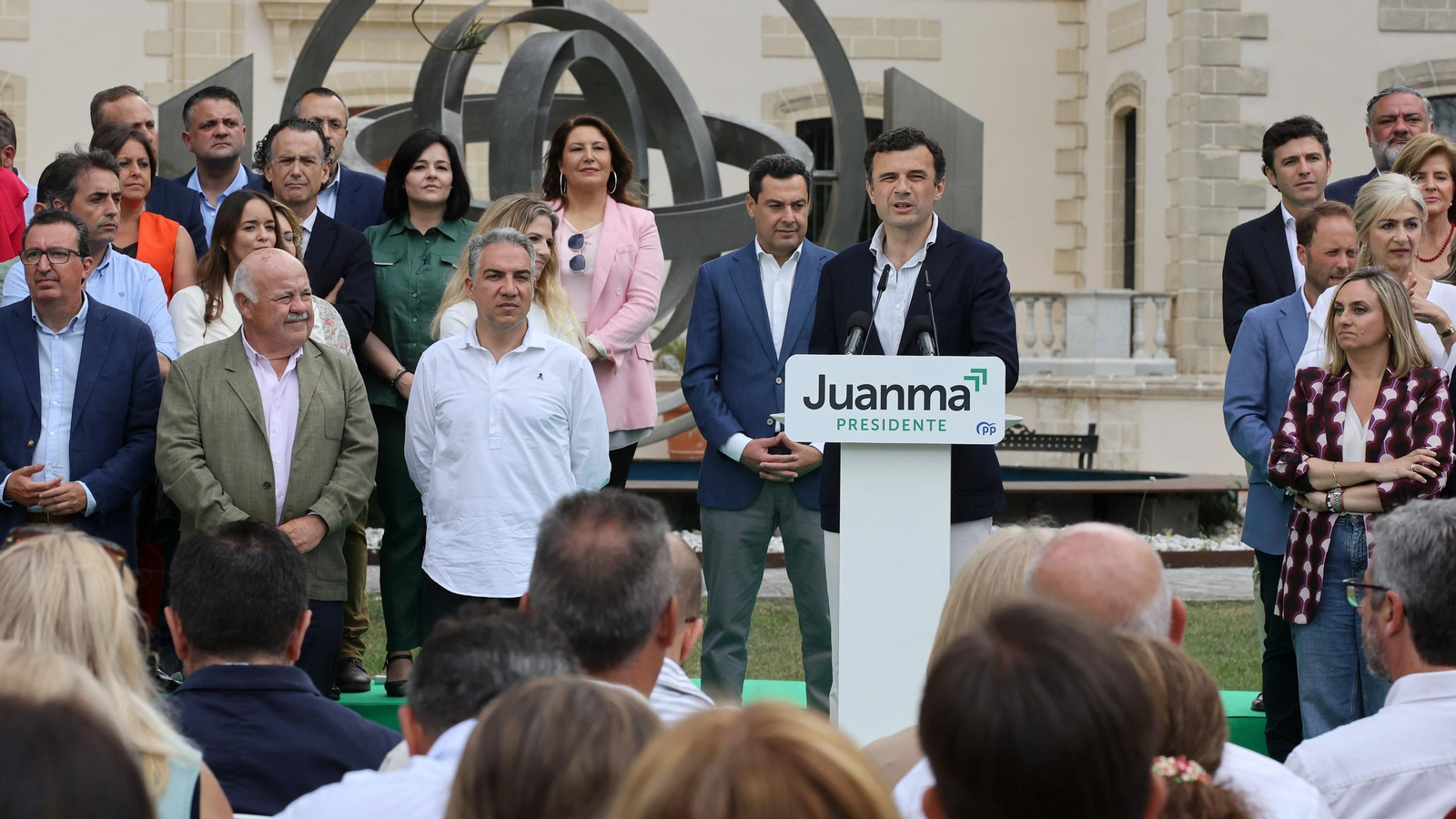 Juanma Moreno en Jerez