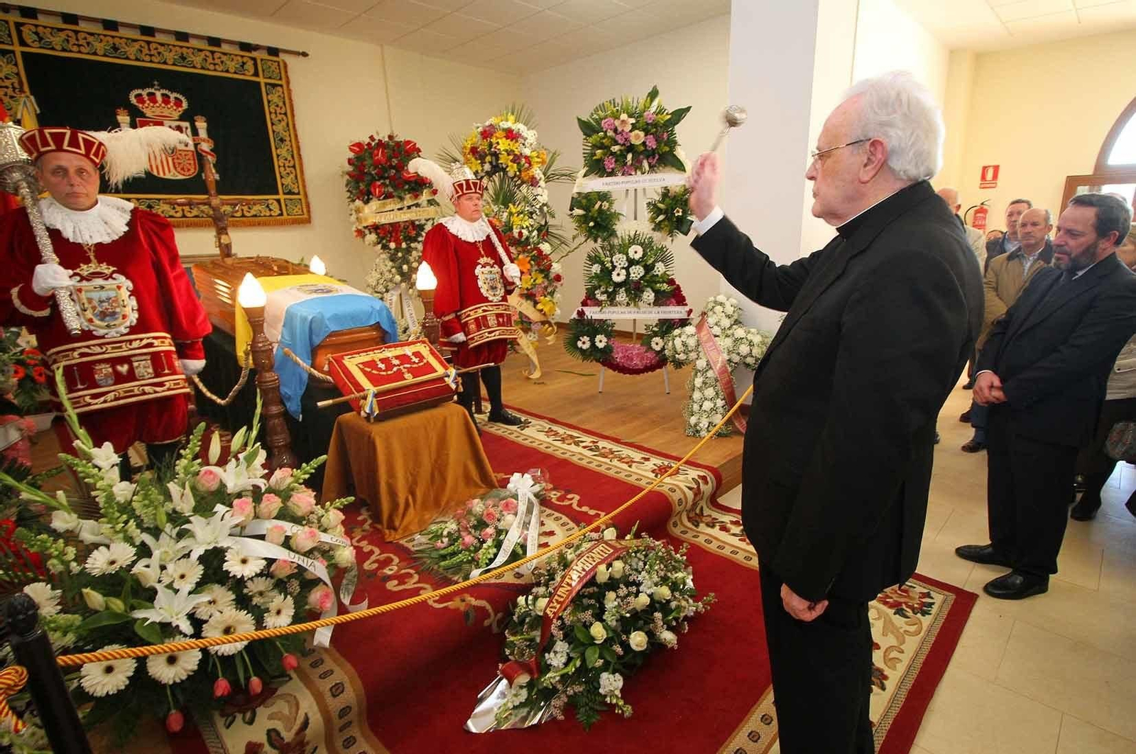 Imágenes del funeral de Pilar Pulgar