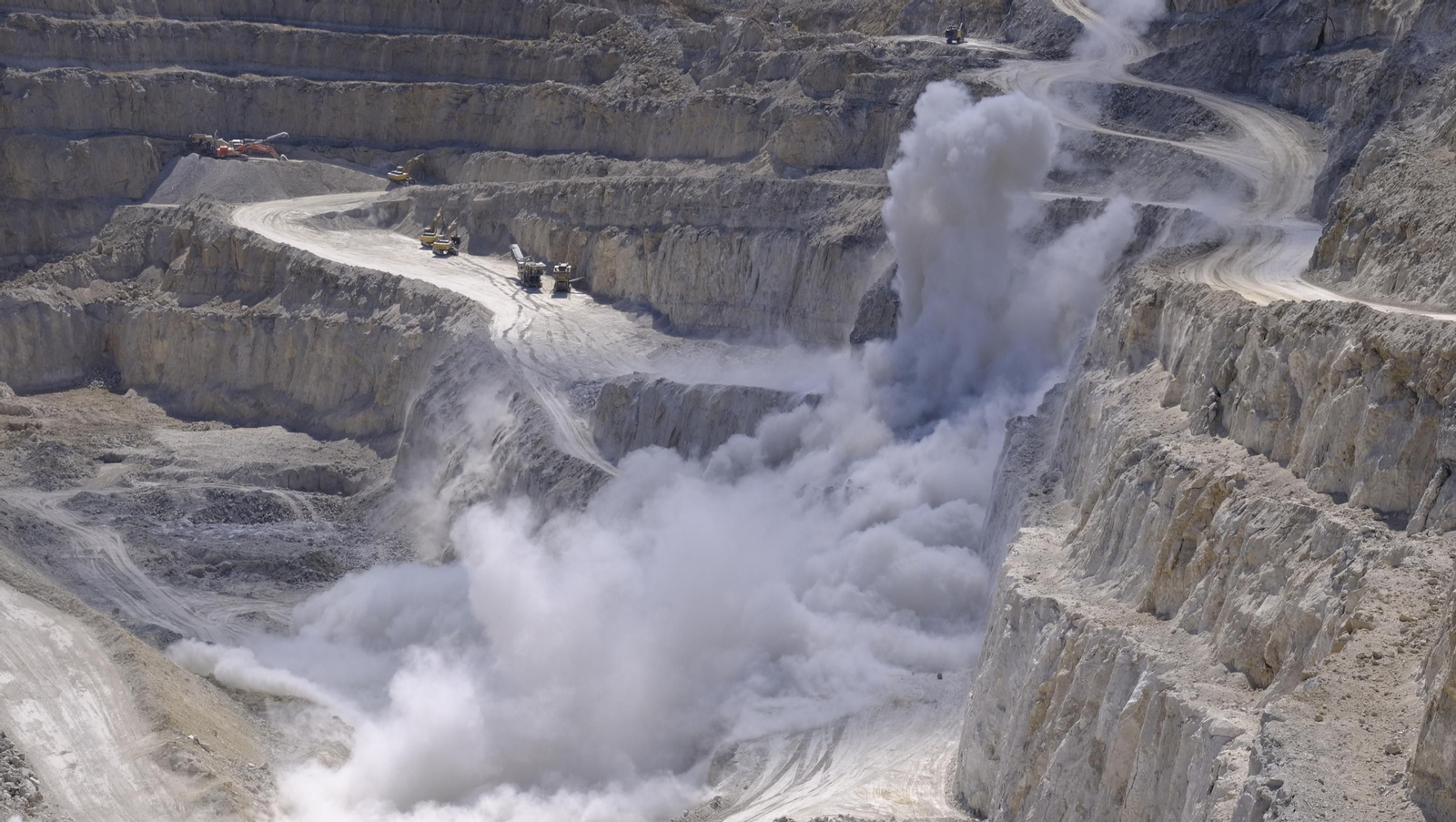 Visita a las canteras de yeso en Sorbas