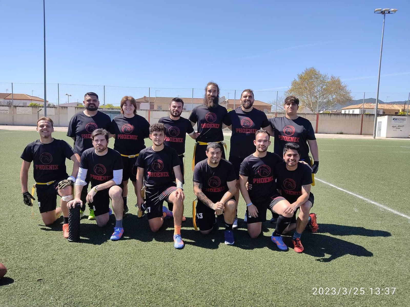 Con esta formación disputó el Phoenix dos partidos en Córdoba.