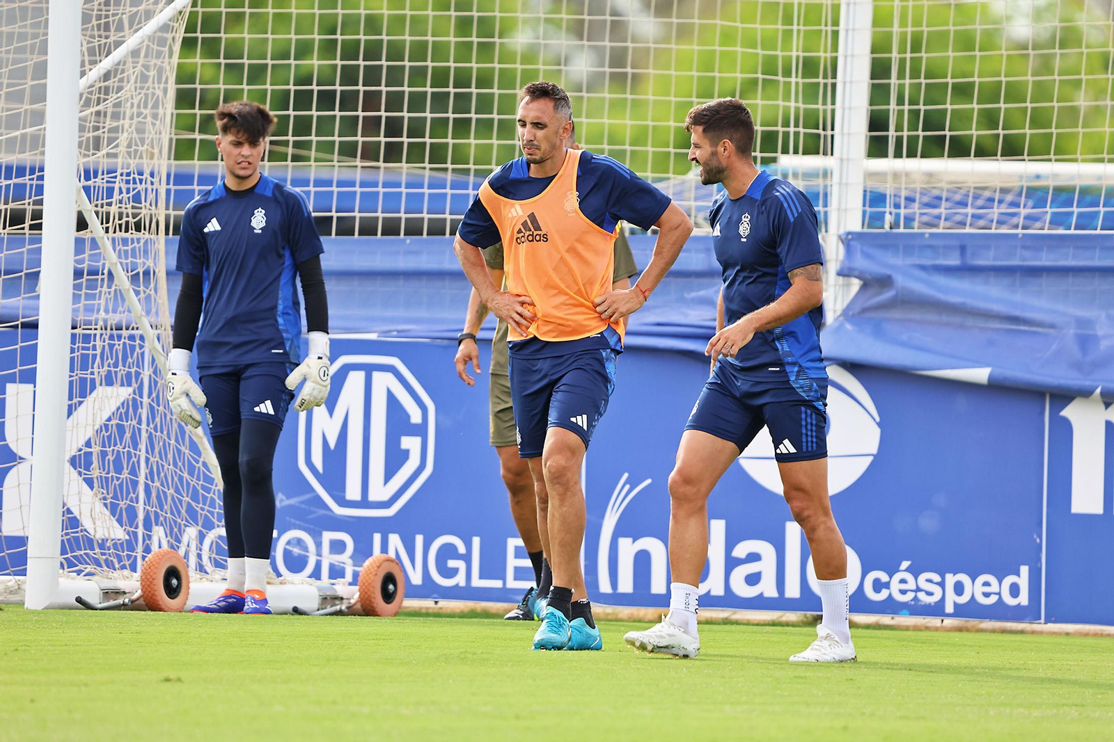 Entrenamiento del Recreativo de Huelva