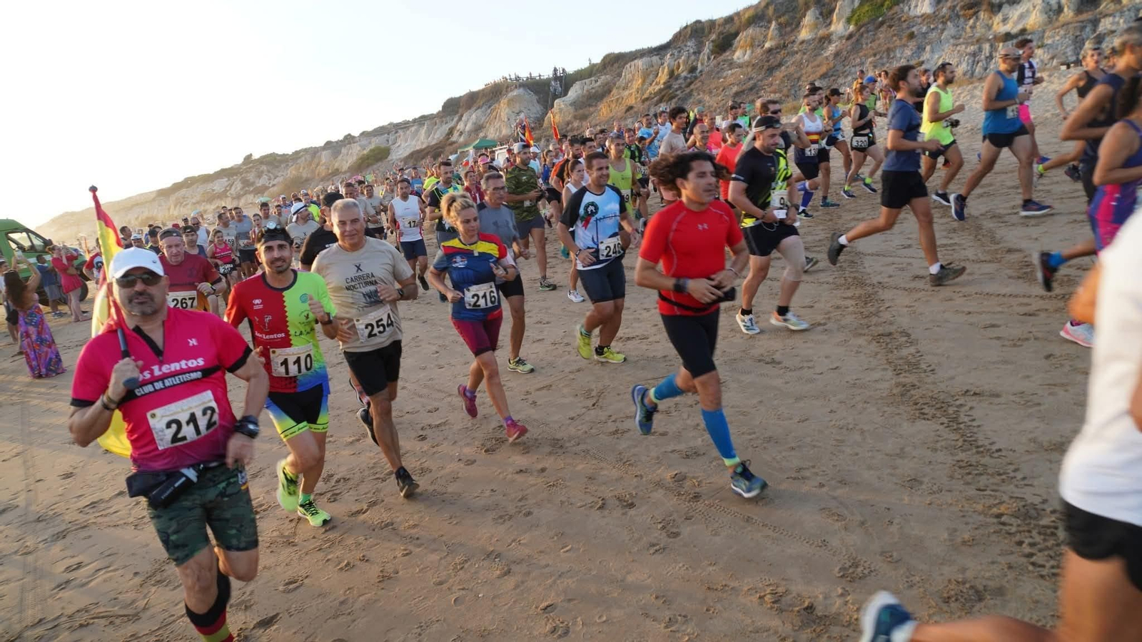 Imagen de la carrera nocturna del año pasado.