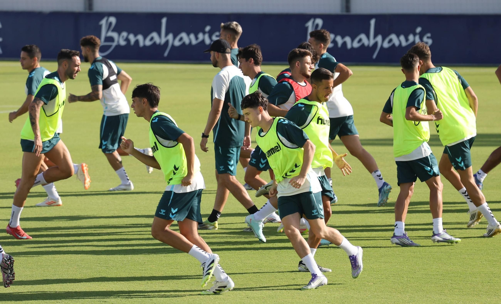 El Málaga CF se muda a la Ciudad Deportiva sin Eneko Jauregi