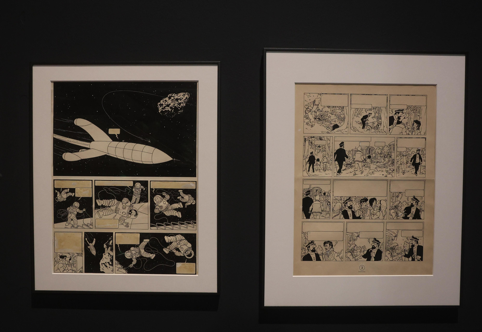 Exposición de comics en Caixa Forum