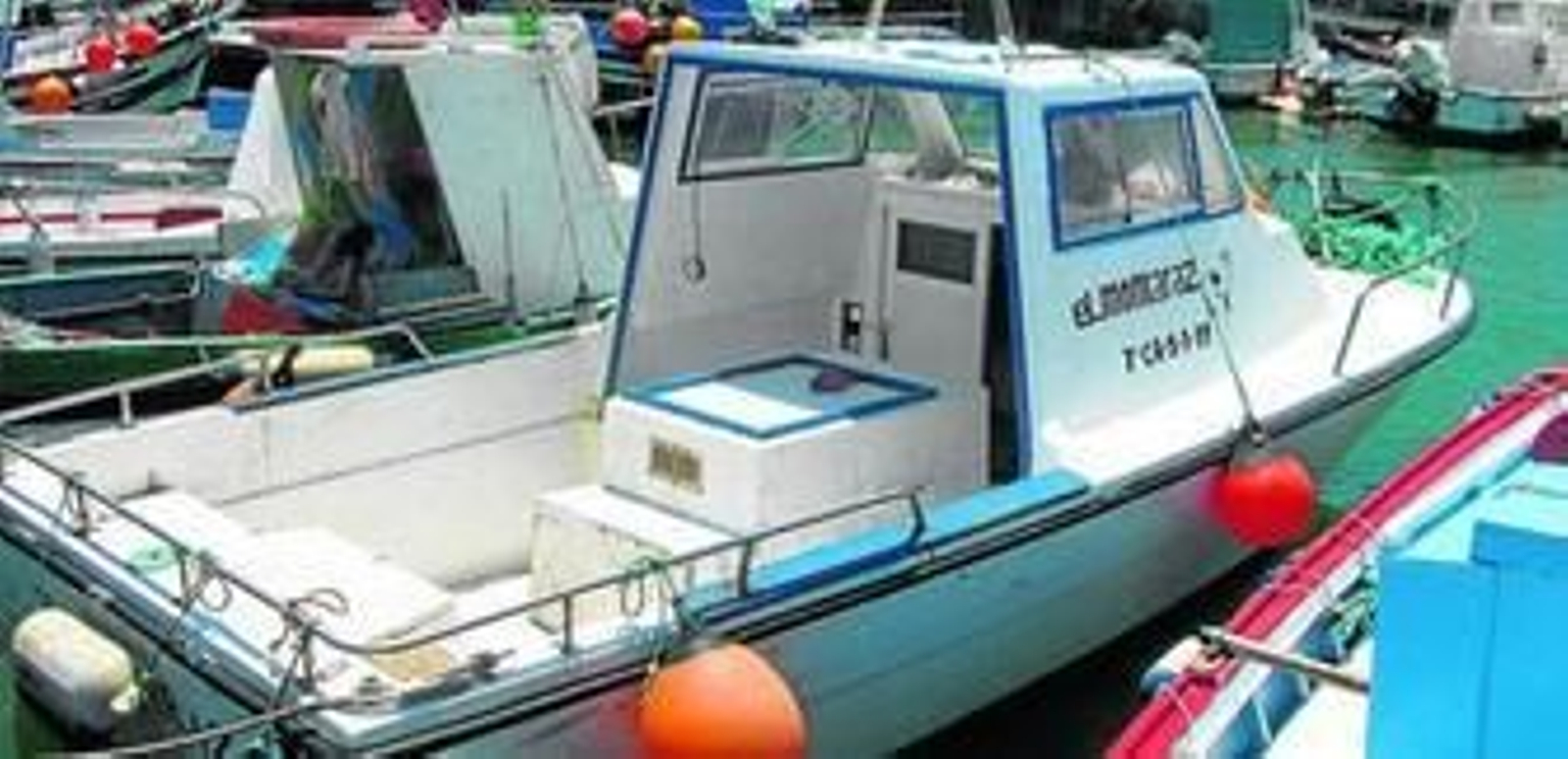 En la imagen, una de las embarcaciones intervenidas a la banda liderada por 'El Chispas chico'.