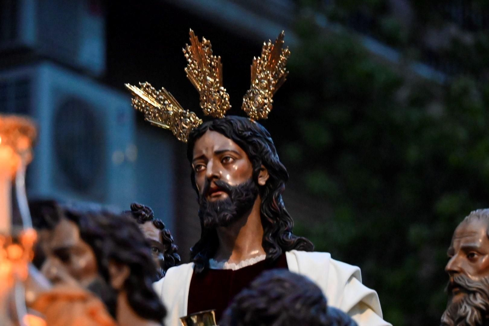 Traslado de la Sagrada Cena a la Catedral para su participación en el Corpus