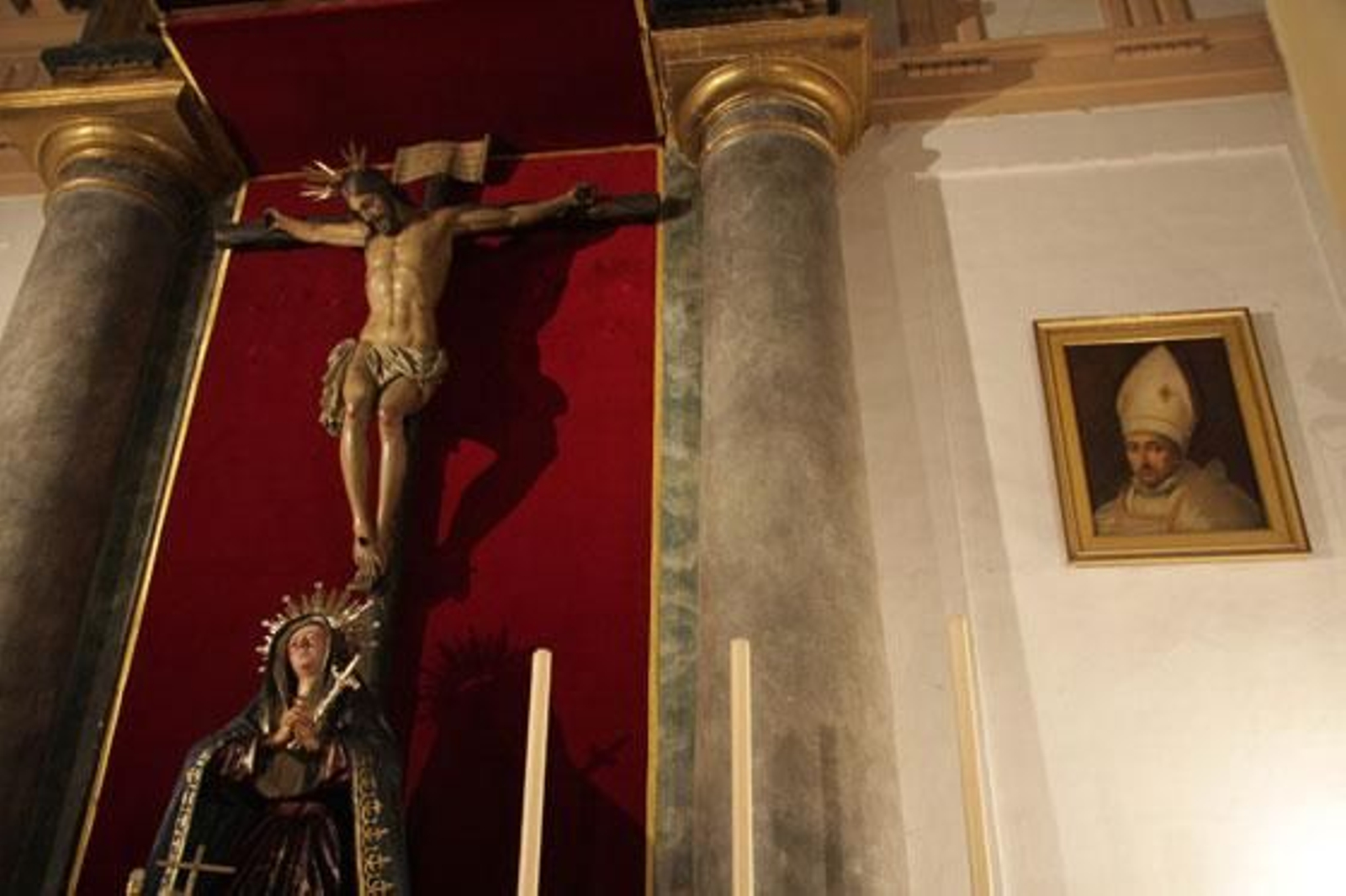 Cristo de la Providencia y la Dolorosa.

Foto: Belén Vargas