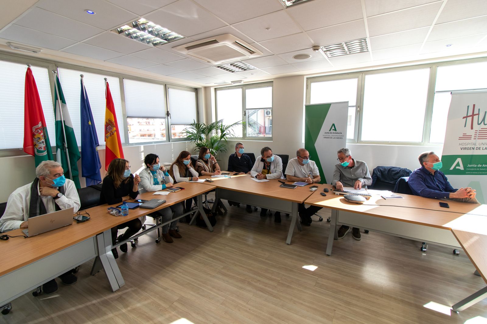 Un momento de la reunión