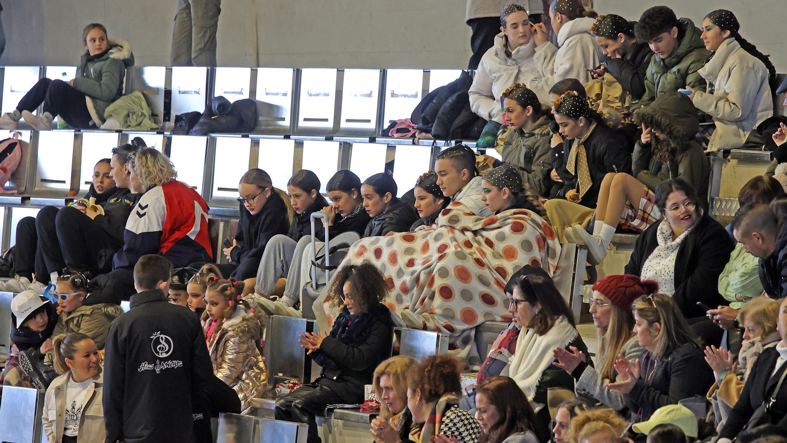 Concurso de baile ‘Dancing Stars’ en el Palacio de Deportes de Chapín en Jerez