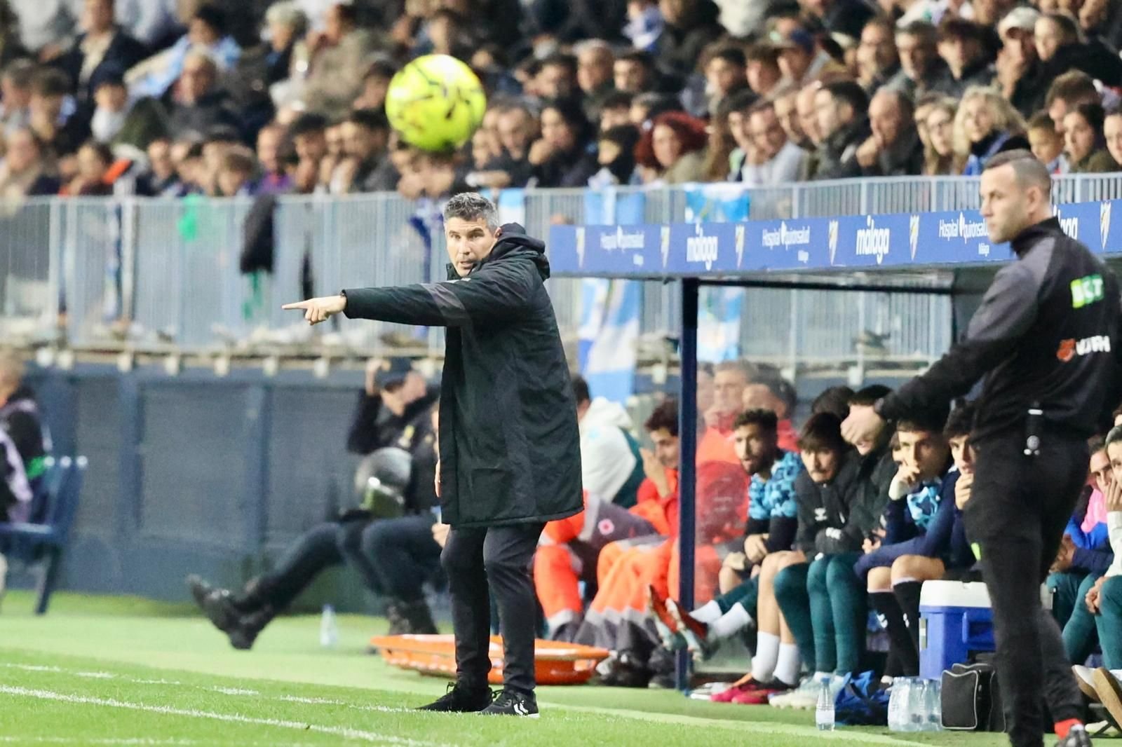 El Málaga CF-Real Zaragoza, en fotos