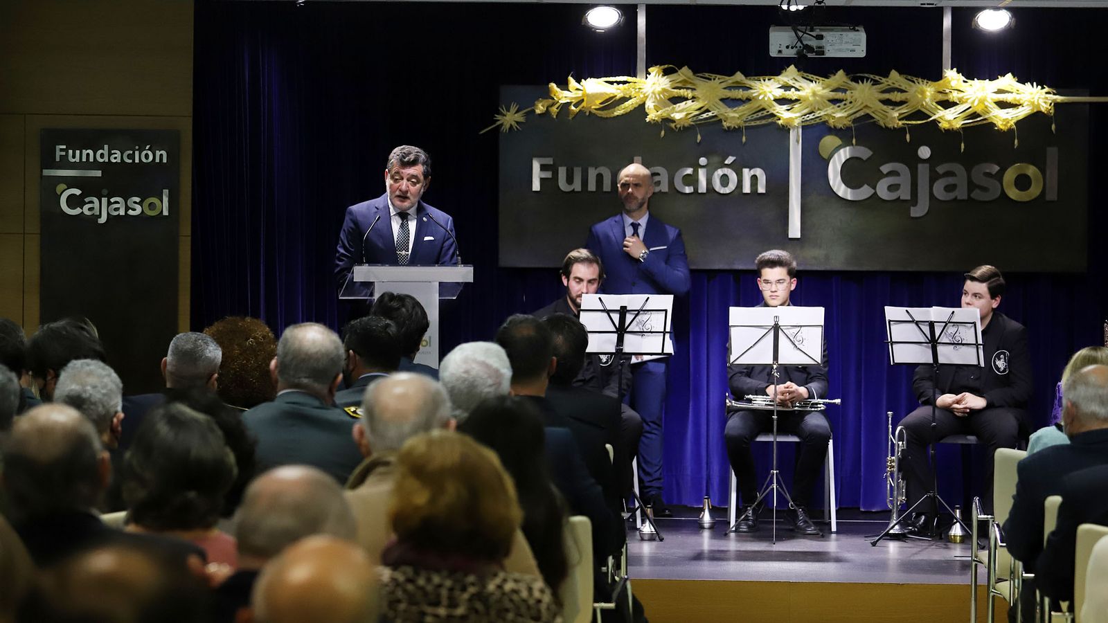 Eduardo Sugrañes, durante su intervención.