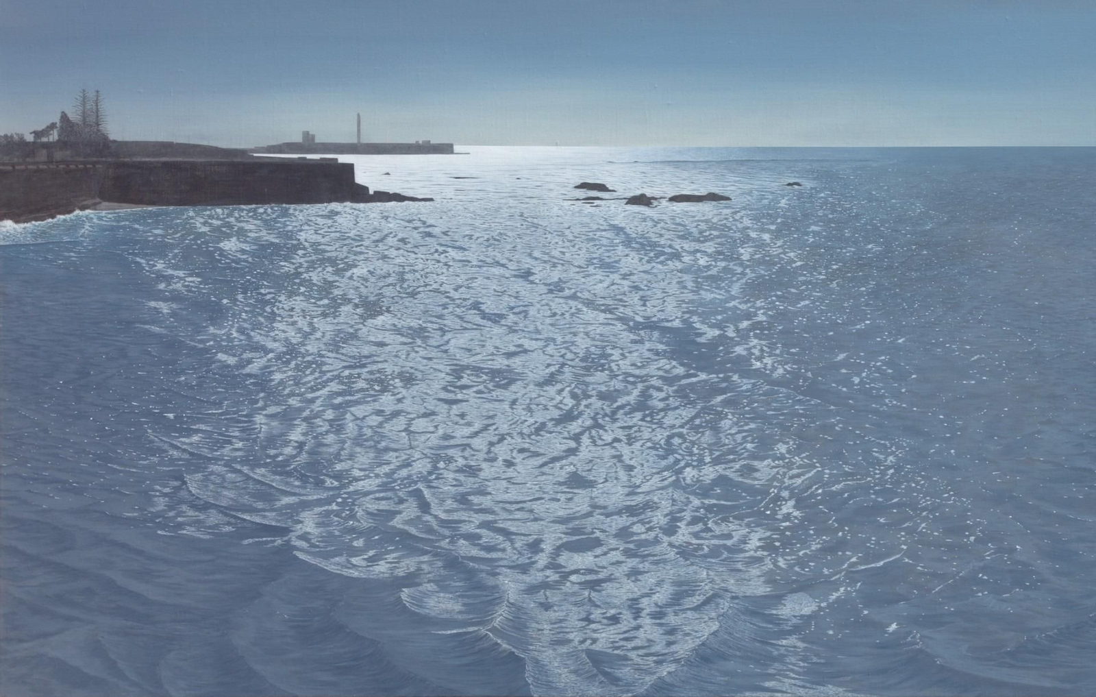 El mar, un referente en la obra de Carmen Bustamante.