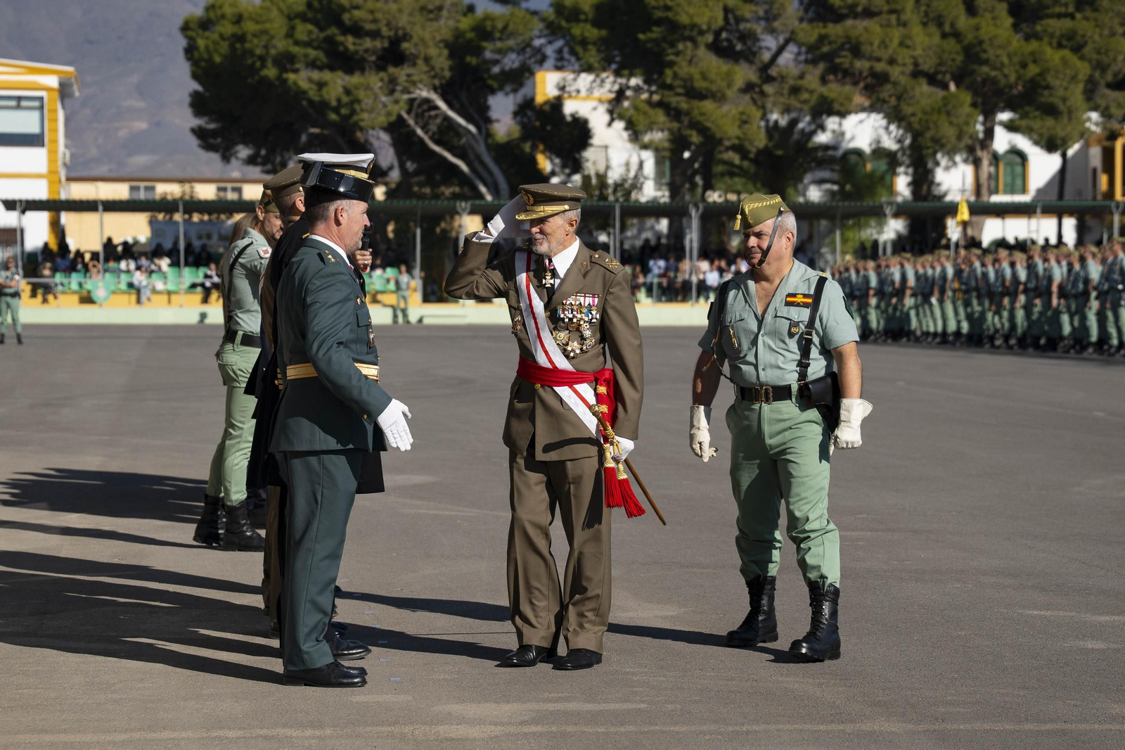 Así conmemora el día de la Inmaculada Concepción la Brigada de la Legión en Almería y despide al contingente que parte a Eslovaquia