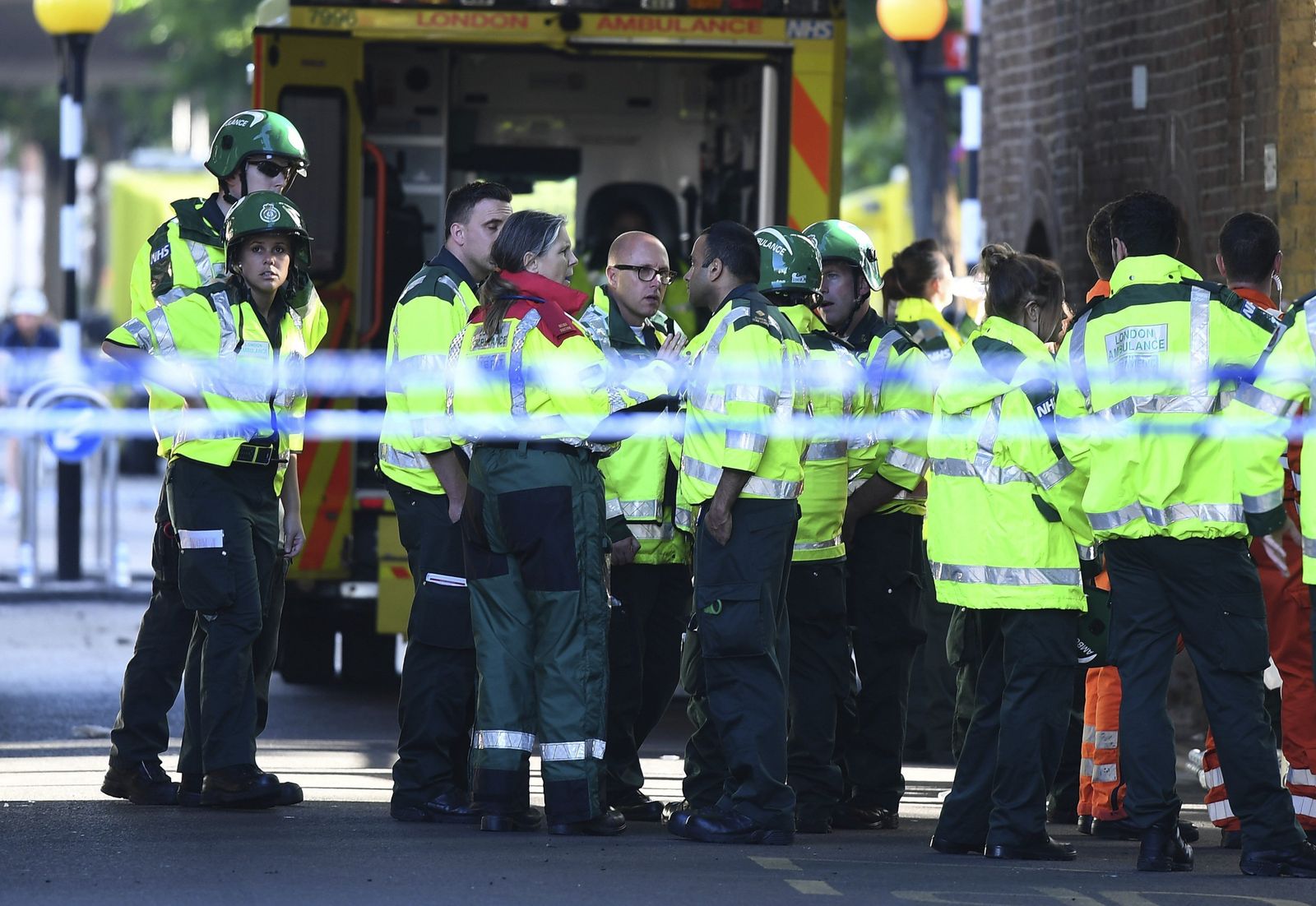 El espectacular incendio de Londres, en imágenes