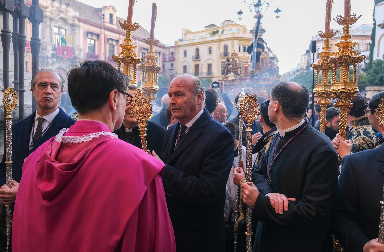 Imágenes del traslado del Gran Poder a la Catedral