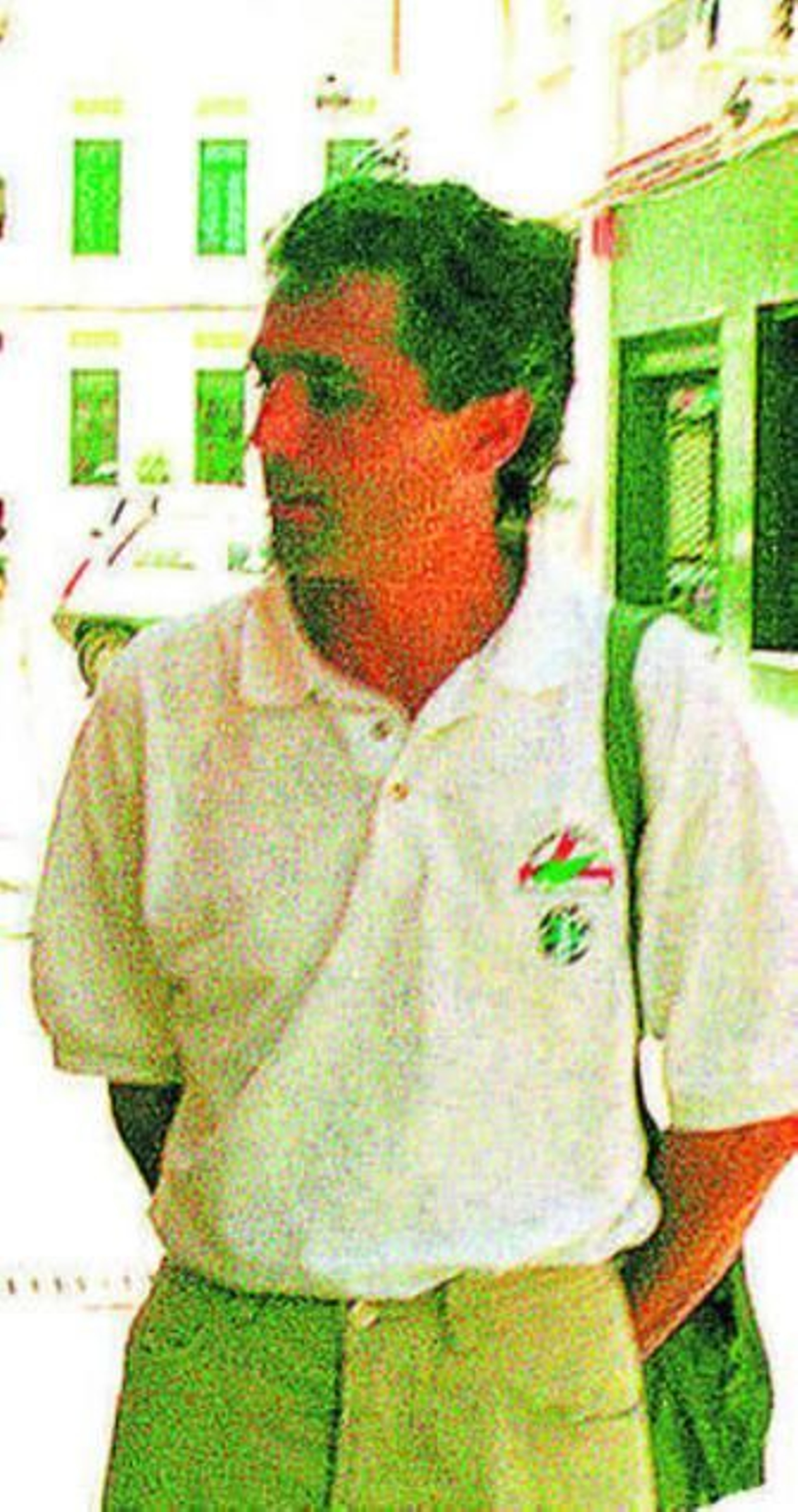 Serna, en una visita anterior.