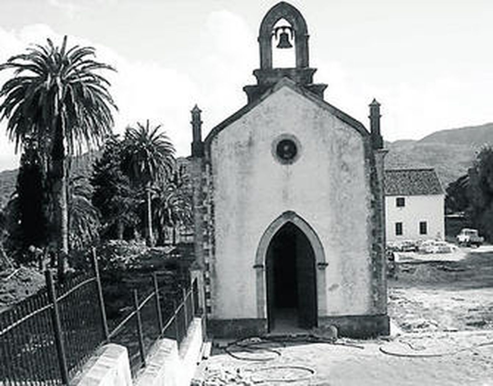 Imagen de archivo de la capilla de El Marrufo, que sirvió de prisión durante la Guerra Civil.