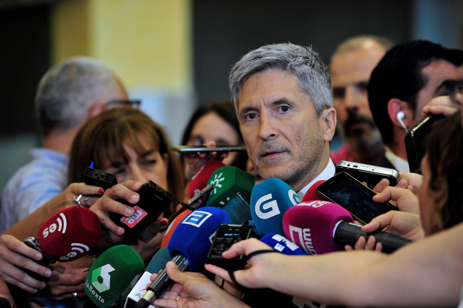 El ministro del Interior, Fernando Grande-Marlaska.