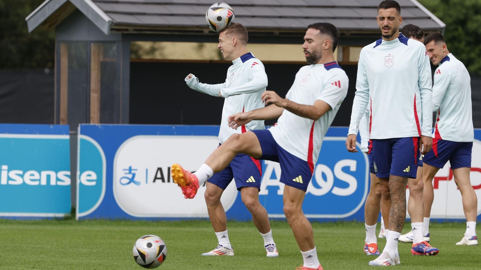 Las fotos de España antes de la gran final contra Inglaterra