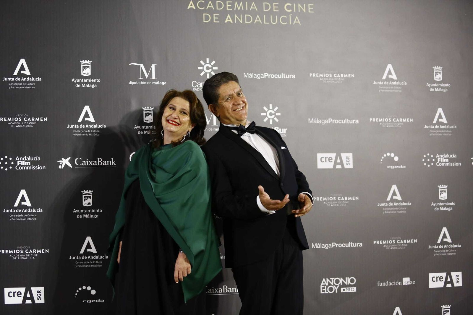 Las fotos de la alfombra roja de los Premios Carmen del cine andaluz, en Málaga