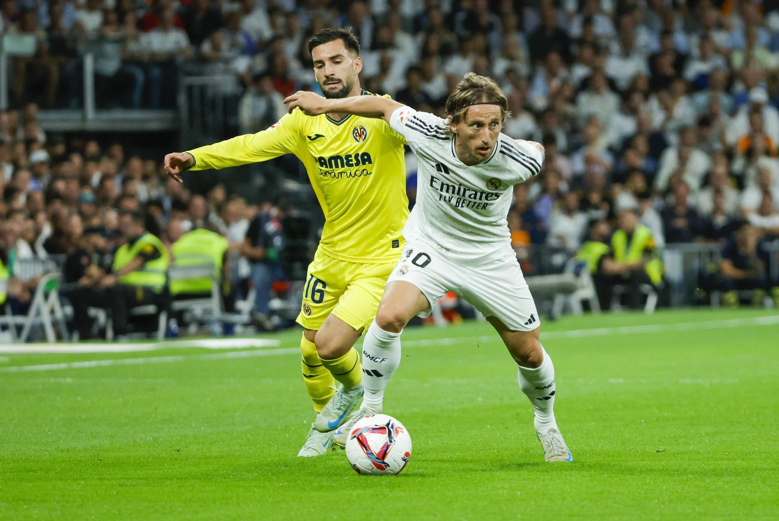 Las mejores imágenes del Real Madrid - Villarreal