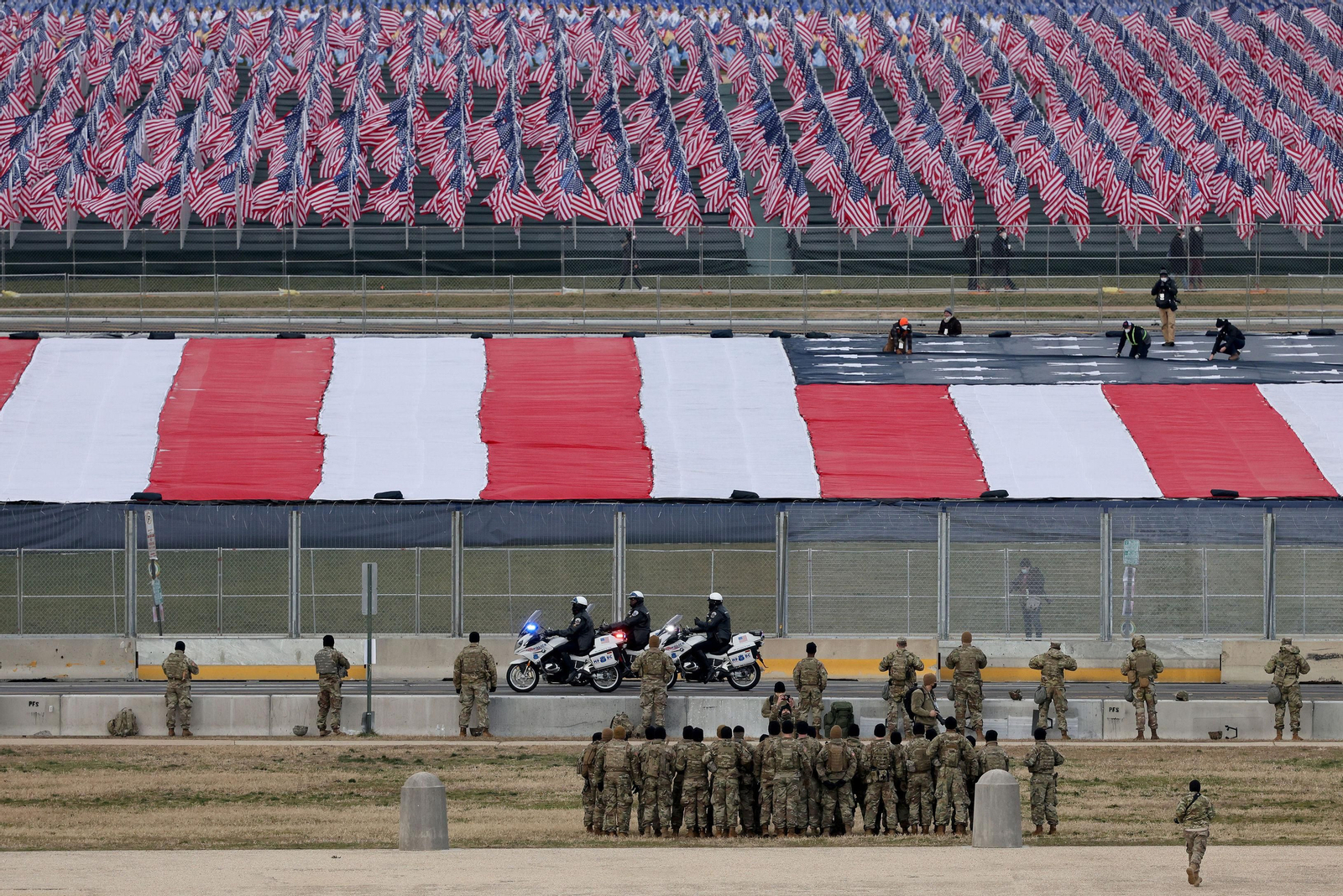 Las imágenes de la toma de posesión de Joe Biden como presidente de EEUU